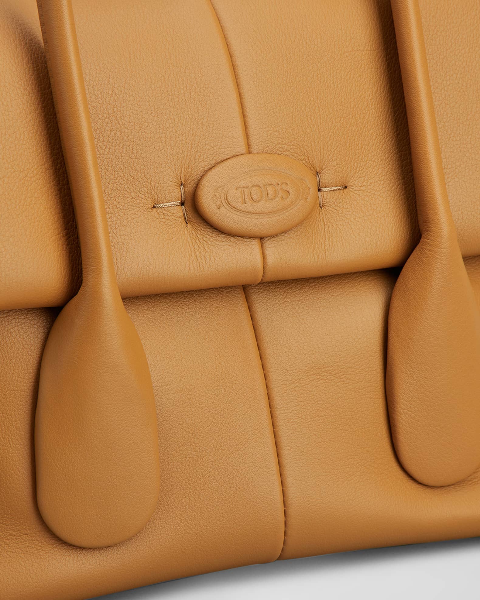 Tod's Flap Leather Shoulder Bag | Neiman Marcus