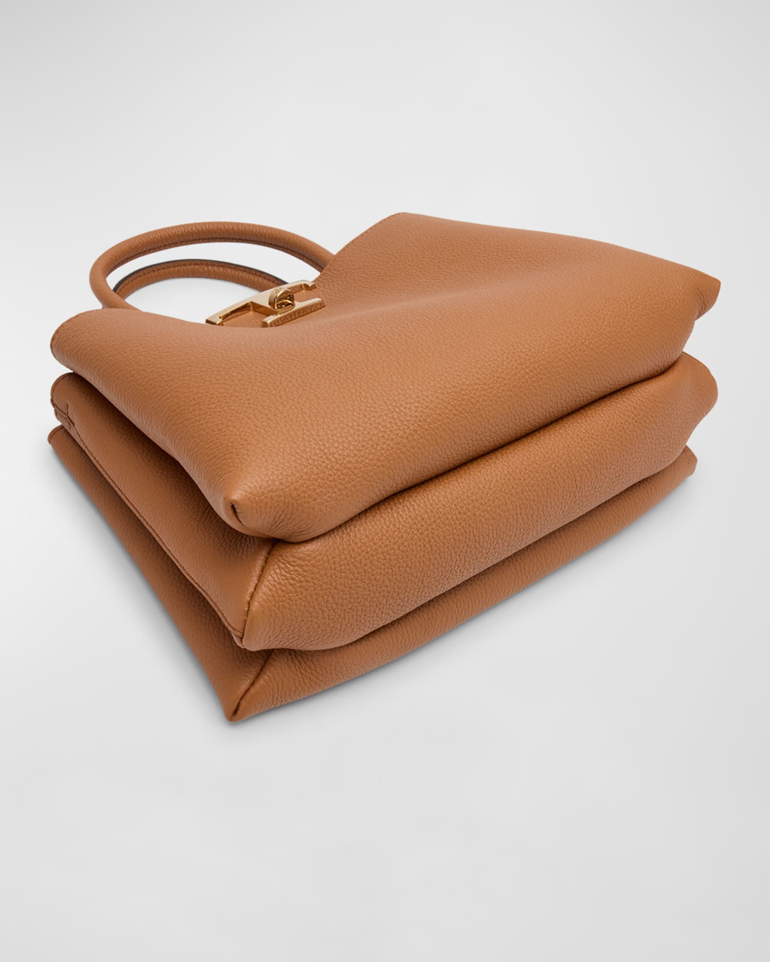 Calf Leather Top-Handle Bag 1