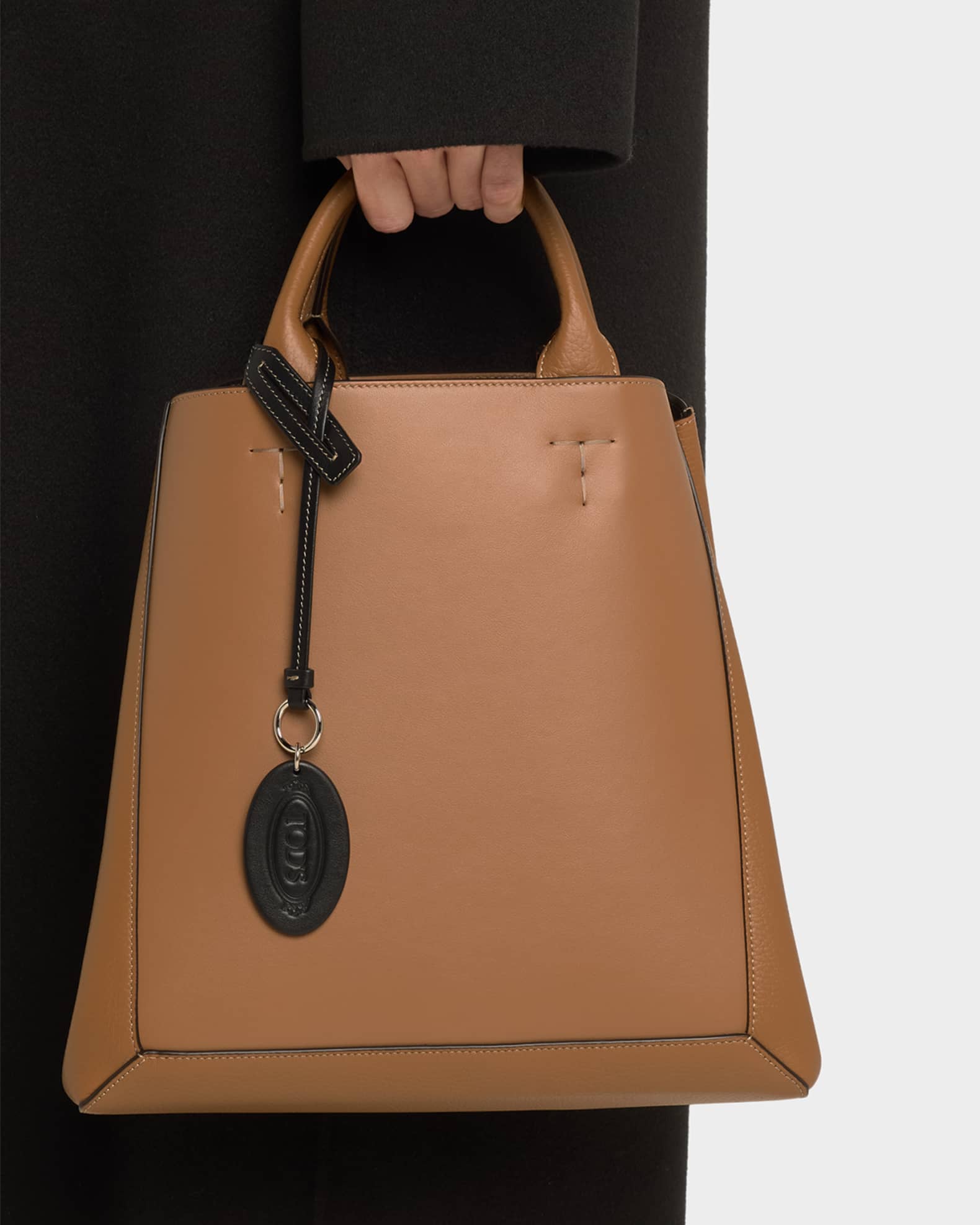 Calf Leather Top-Handle Bag 1