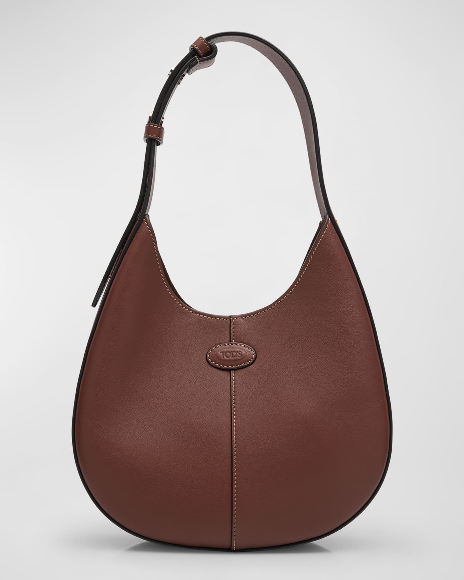 Tod s Di Mini Leather Hobo Bag Neiman Marcus