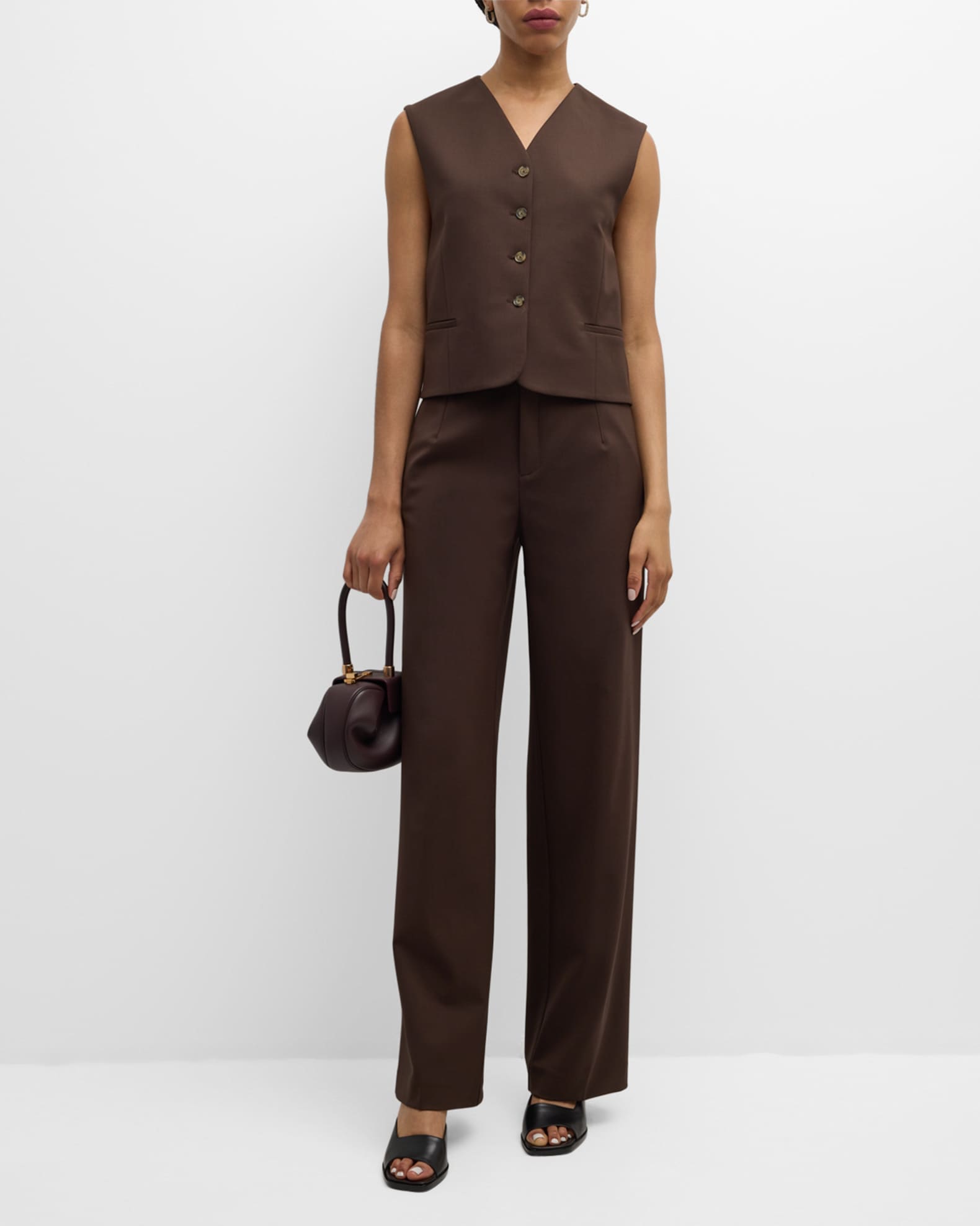 Teora Single-Breasted Vest 1