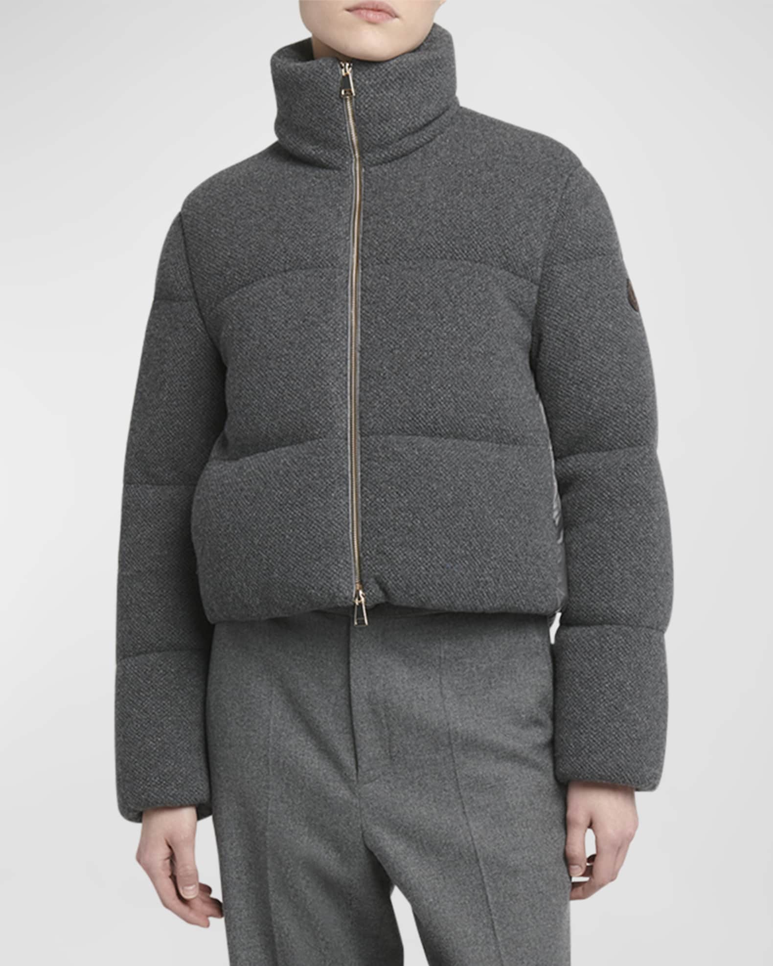 Breze Cashmere-Blend Puffer Jacket 1