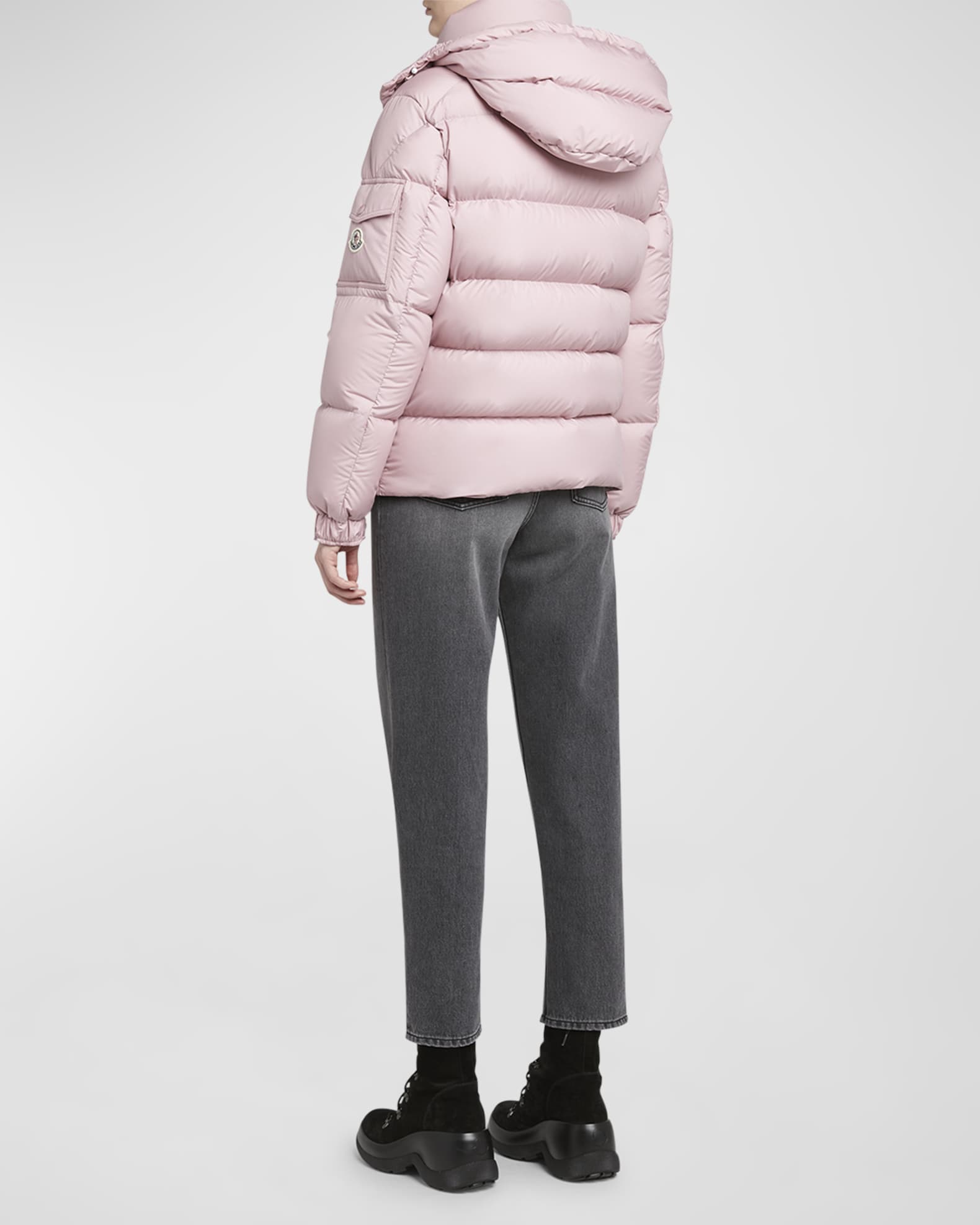 Moncler Maya 70 Micro Matte Puffer Jacket | Neiman Marcus