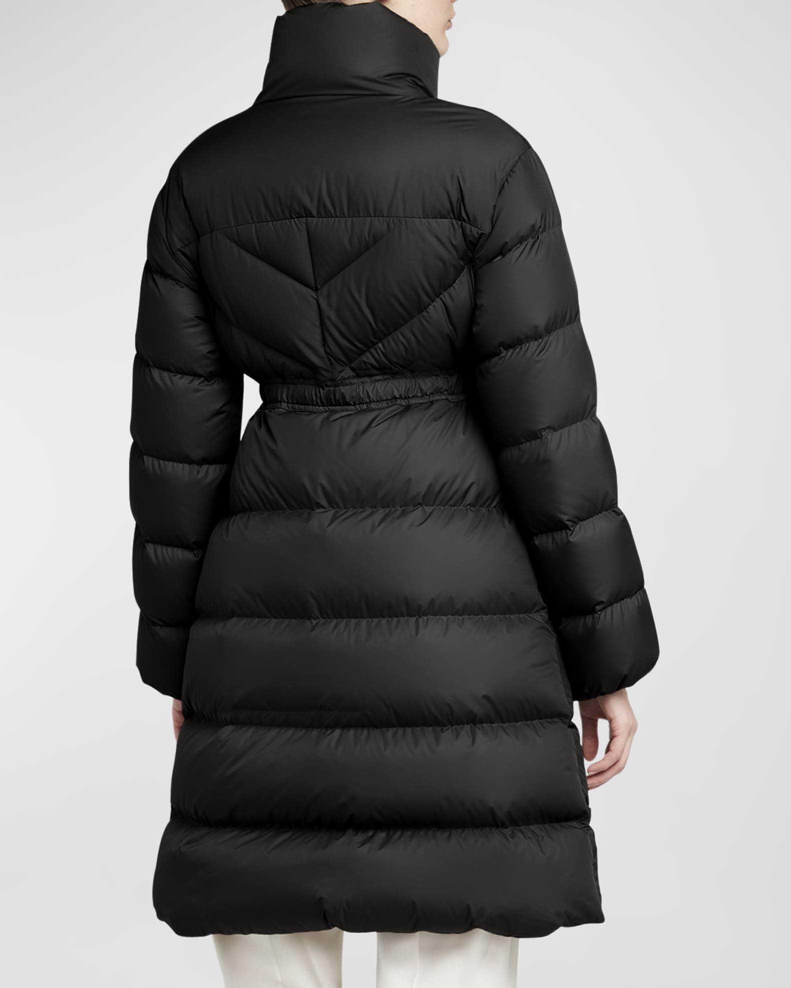 Brou Brushed Nylon Puffer Coat