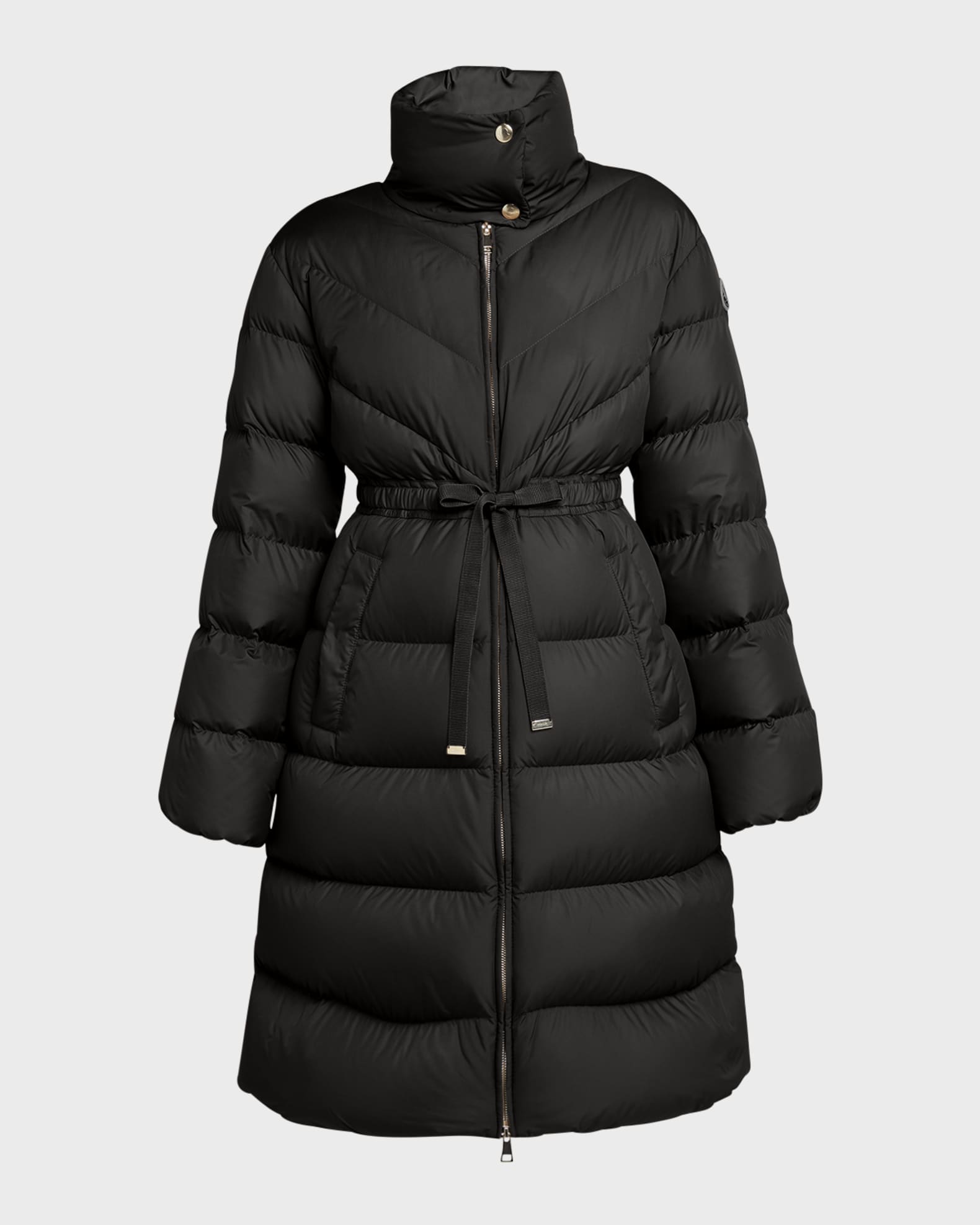 Brou Brushed Nylon Puffer Coat