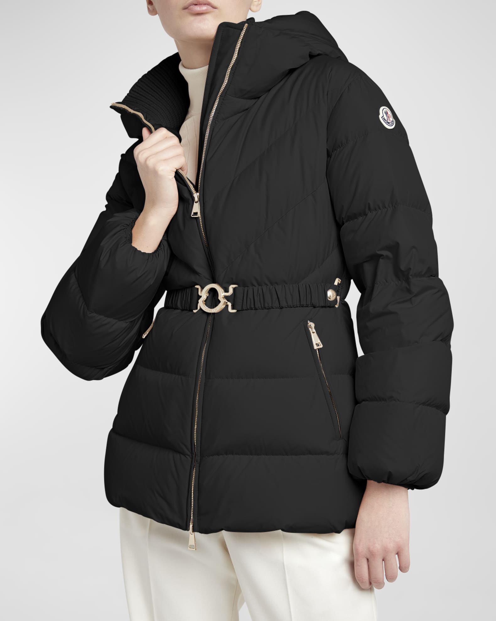 Moncler Brosse Down Jacket 1 Black