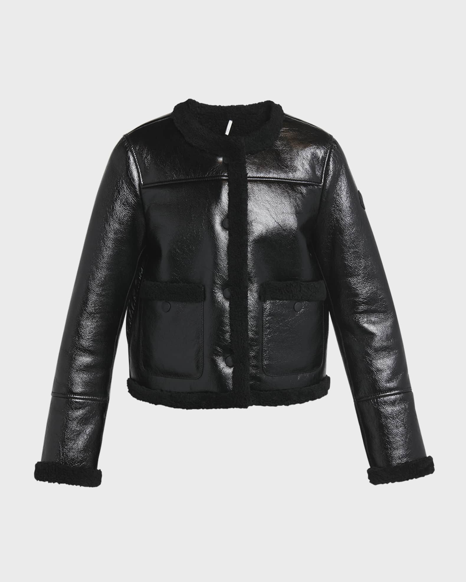 Bressuire Jacket with Shearling Details 0