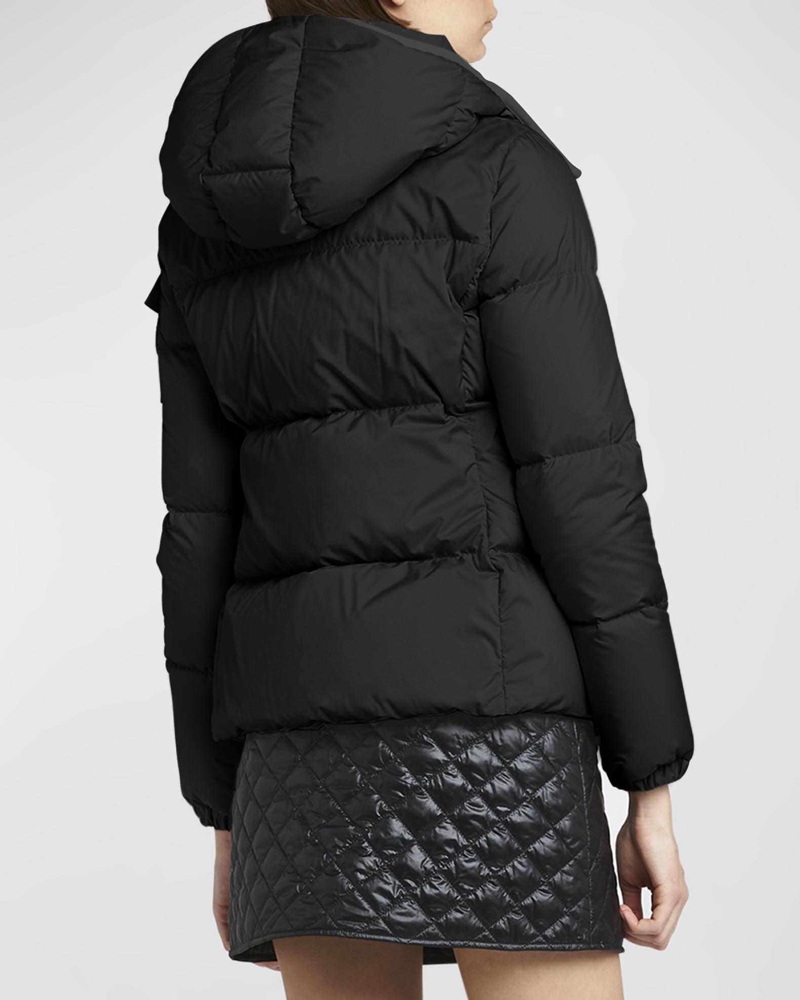 Moncler Fourmines Hooded Short Down Jacket | Neiman Marcus