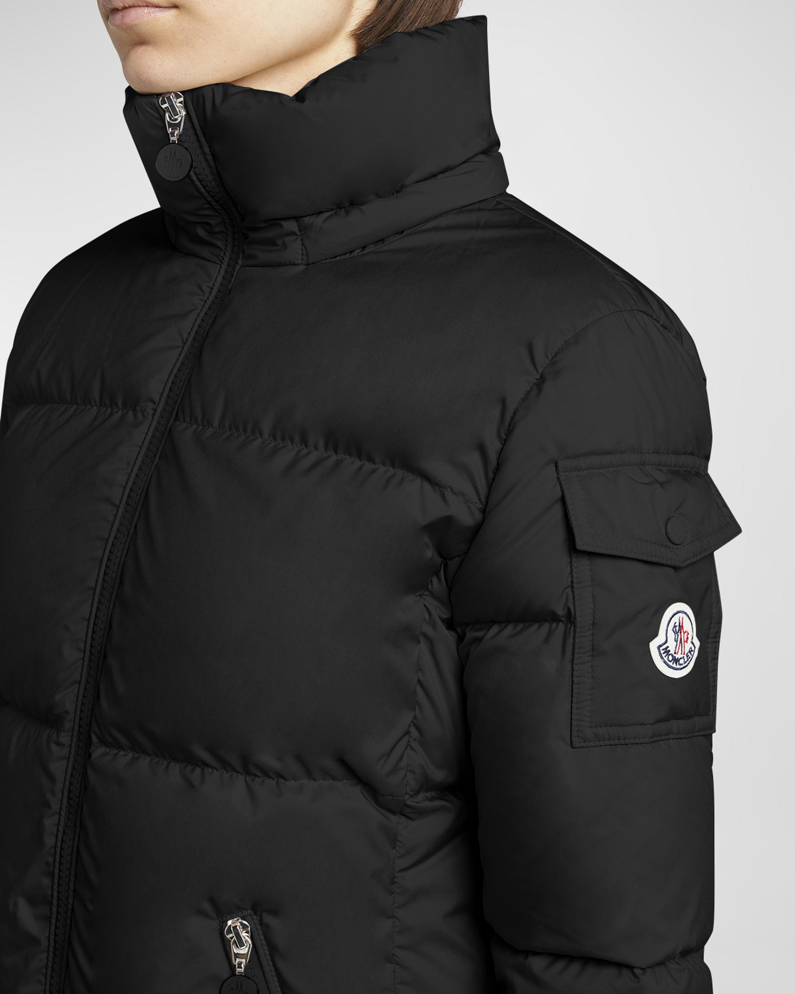 Moncler Fourmines Hooded Short Down Jacket | Neiman Marcus