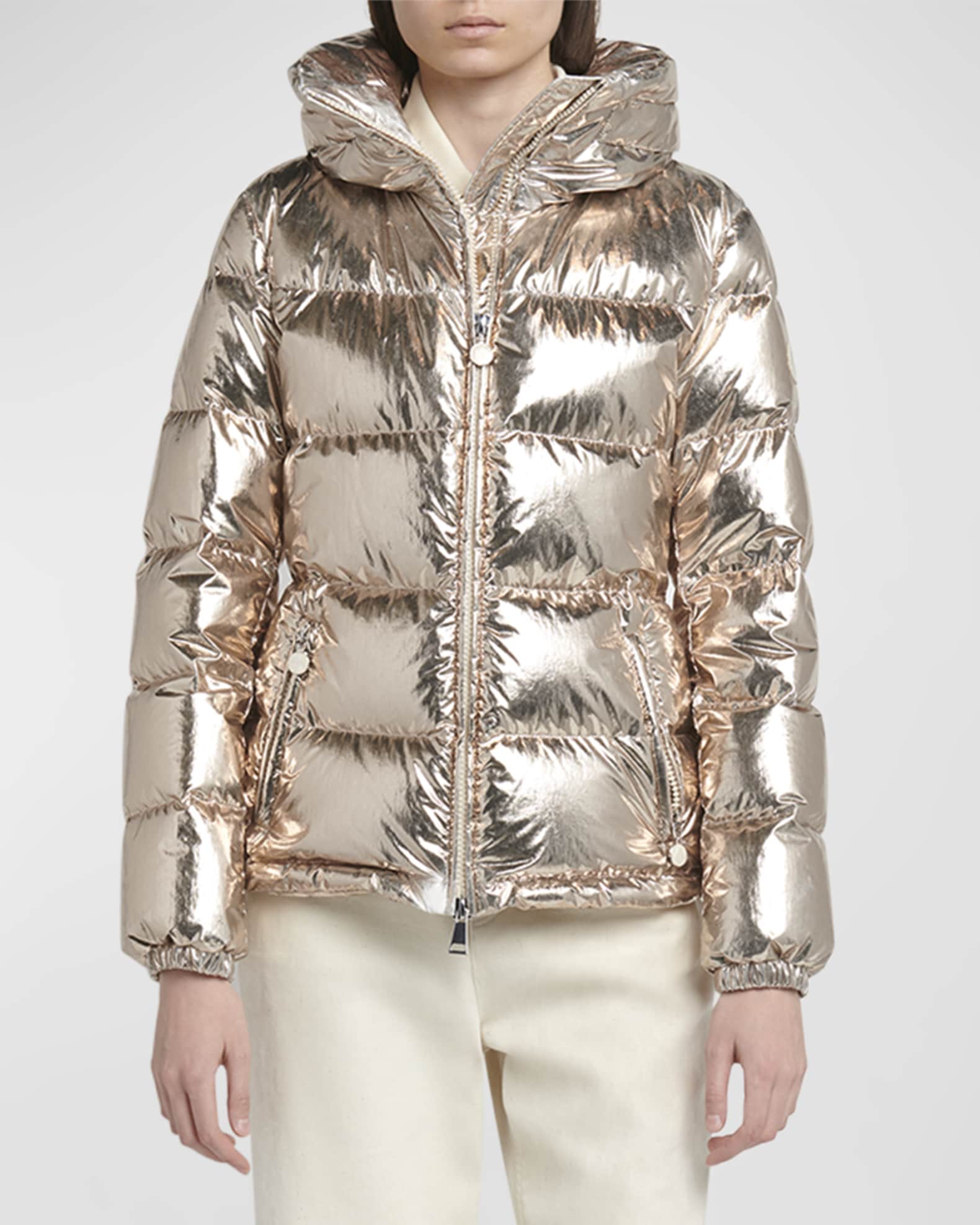 Douros Metallic Puffer Jacket 1