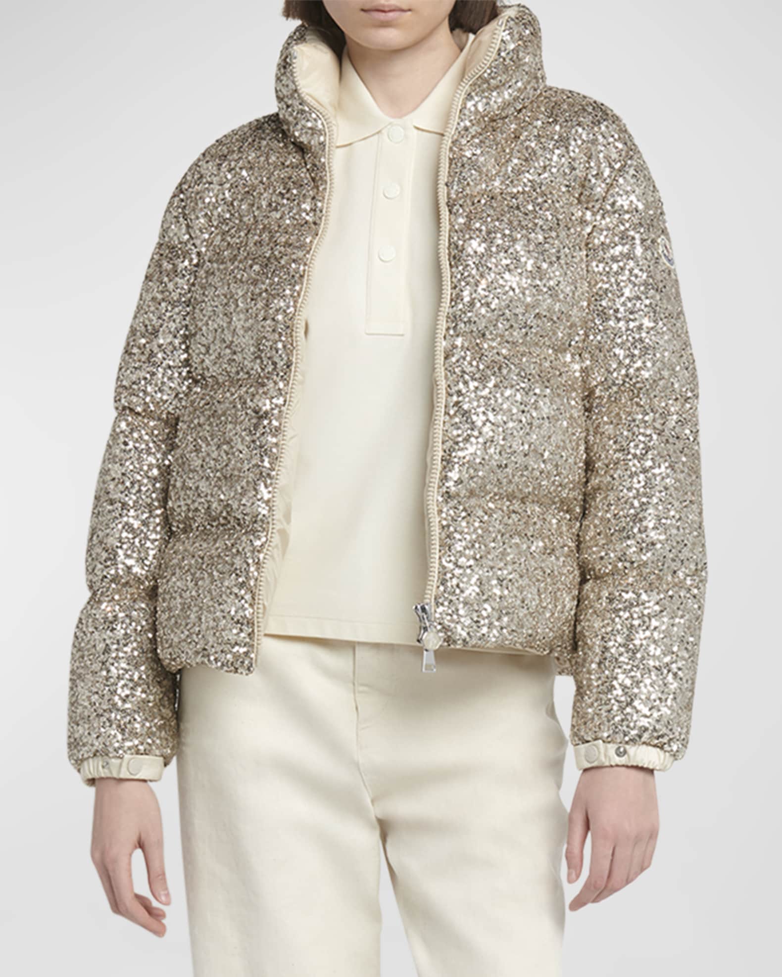 Moncler sparkle jacket best sale