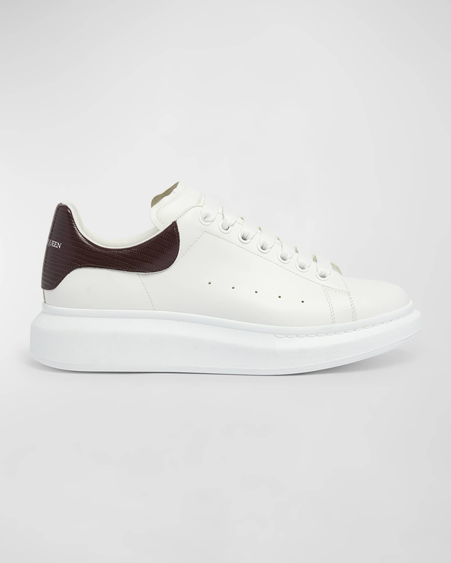 Men s Oversized Larry Leather Low Top Sneakers