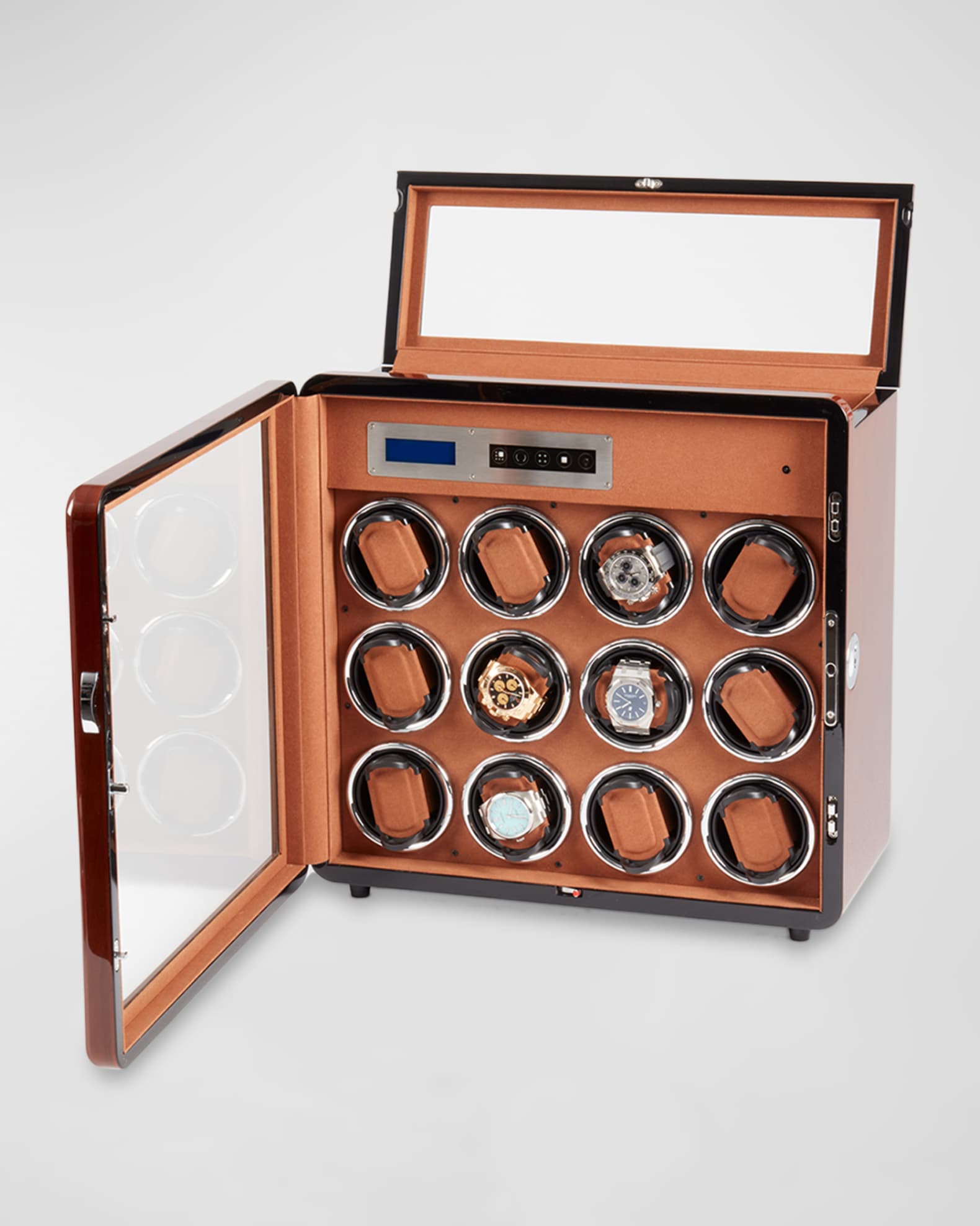 Monty 12-Watch Winder and 6-Watch Storage 1