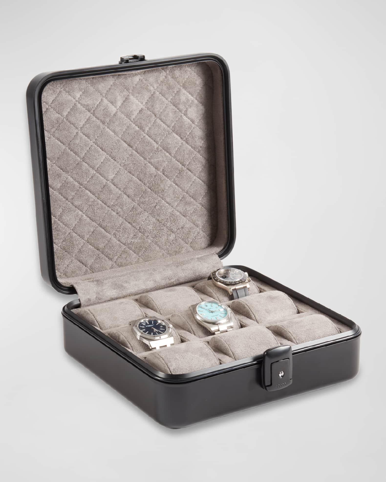 Bey Berk Prague Aluminum Metal 9 Watch Case Neiman Marcus