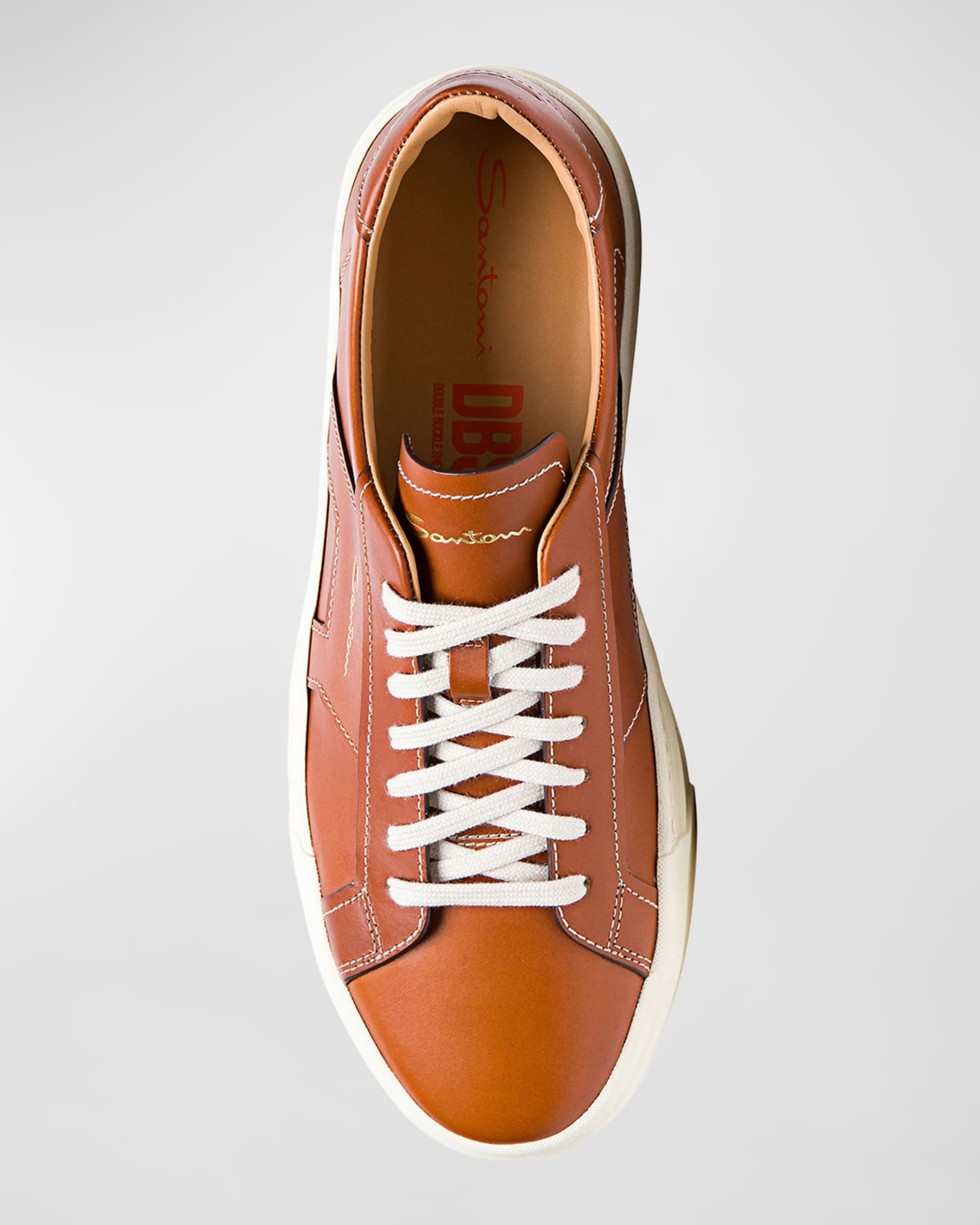 Men s Low Top Leather Sneakers