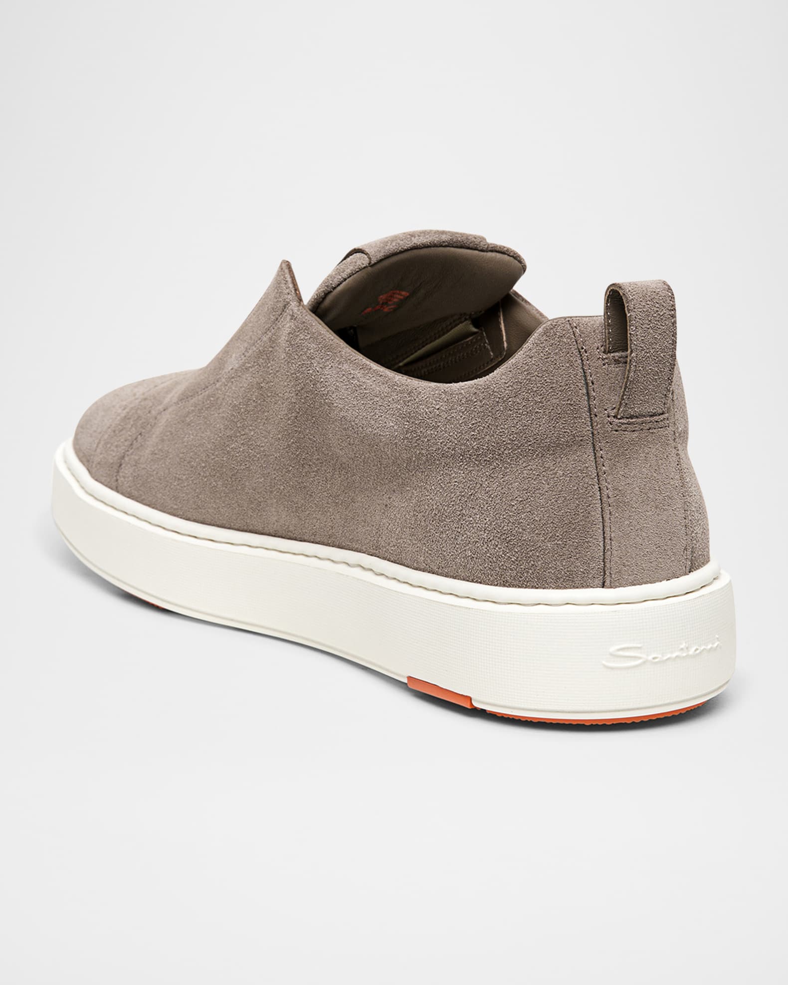 Men's Suede Low-Top Slip-On Sneakers | Neiman Marcus