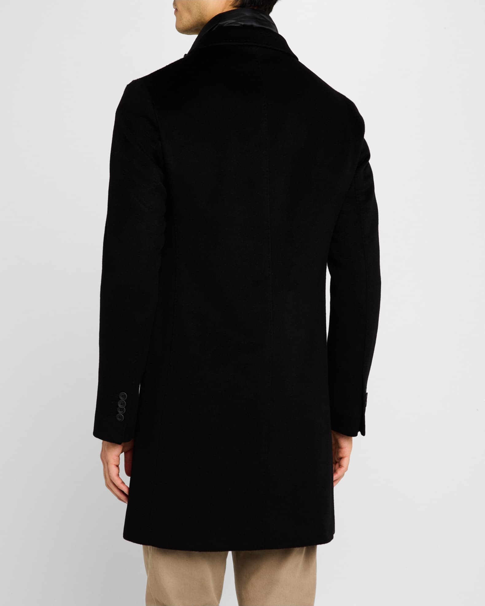 Herno Men s Cashmere Topcoat with Windguard Neiman Marcus