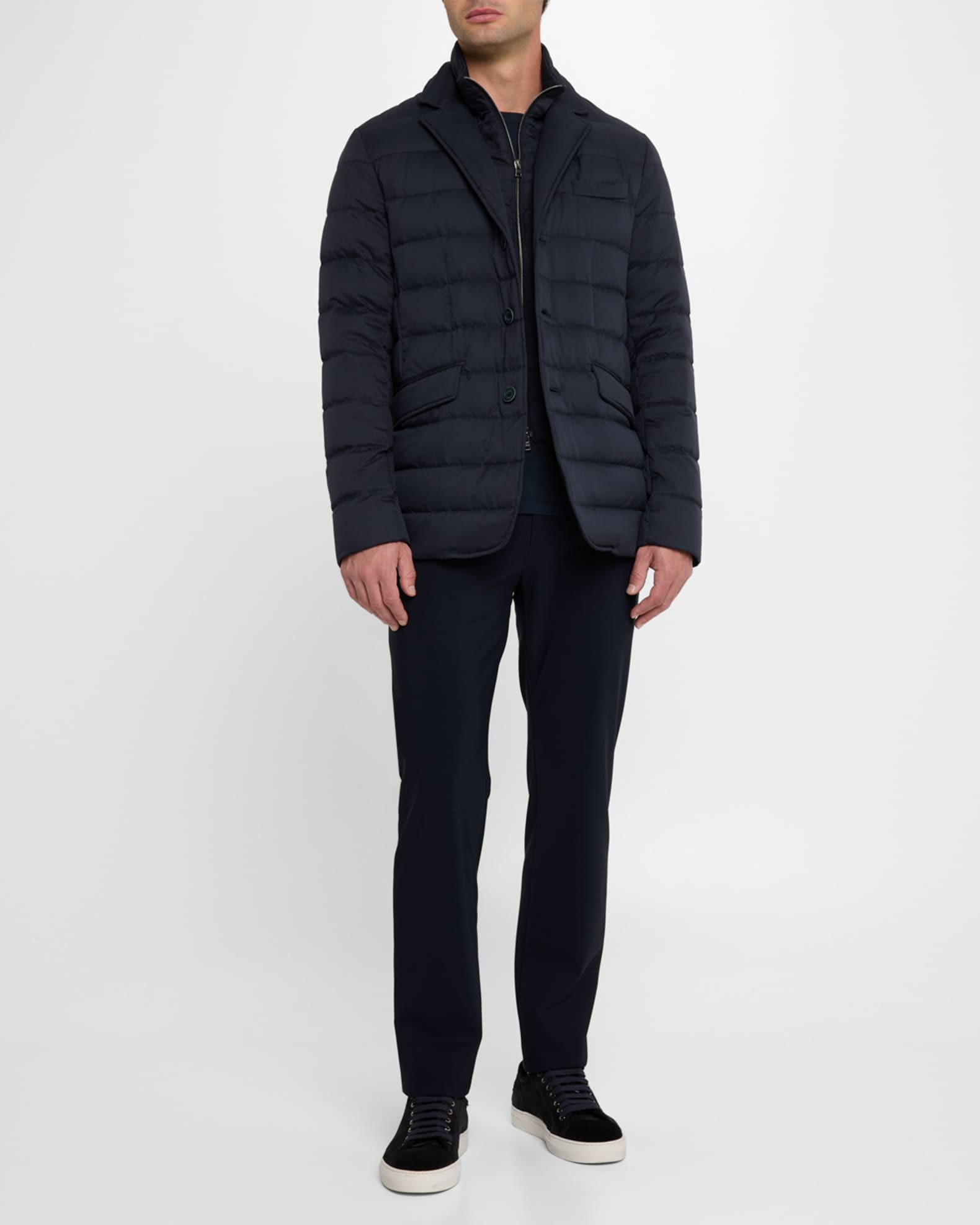 Men s Quilted Blazer with Windguard