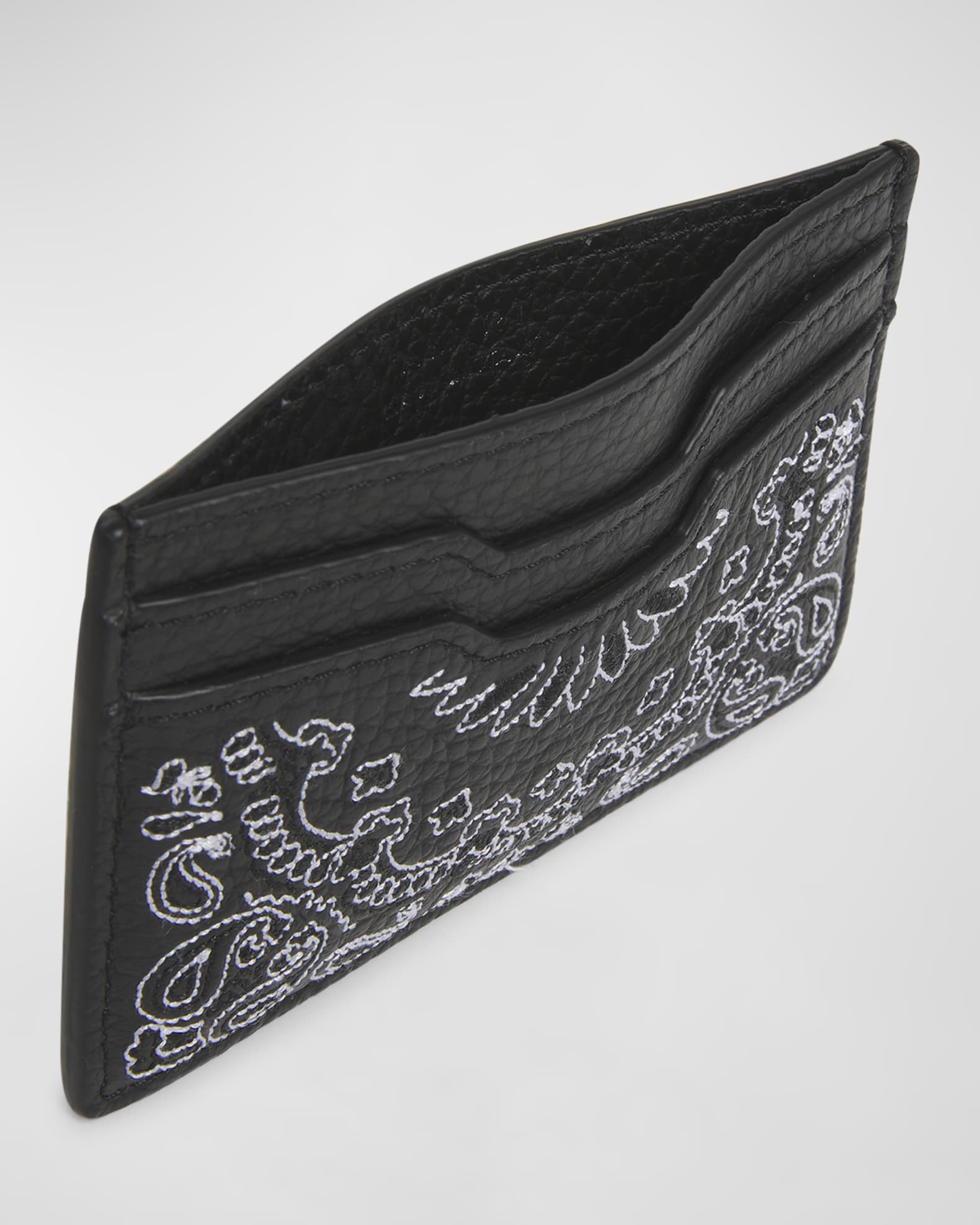 Men's Leather Bandana Card Holder  1
