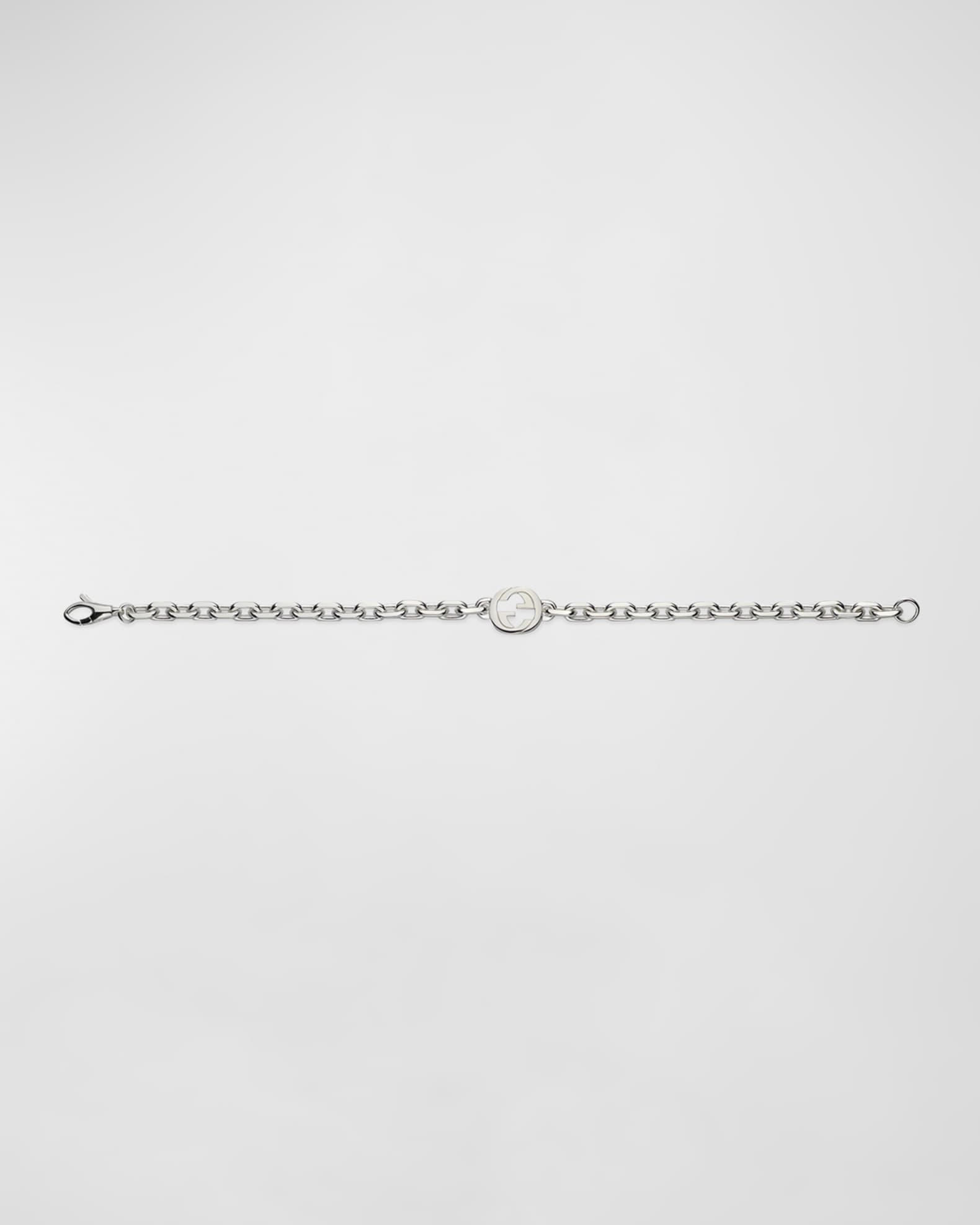 Gucci Interlocking G Bracelet in 925 Sterling Silver | Neiman Marcus