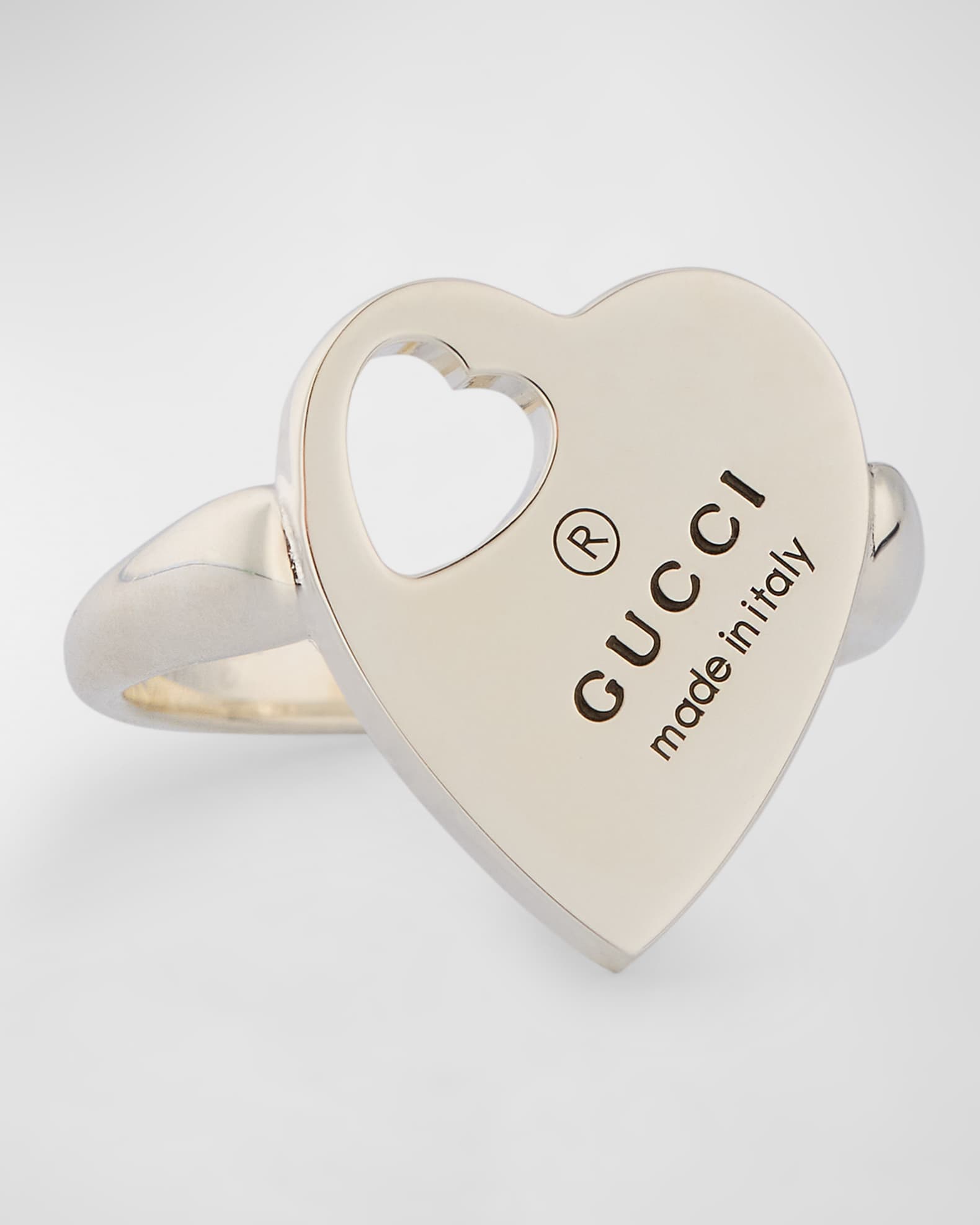 Trademark Cut-Out Heart Ring  0