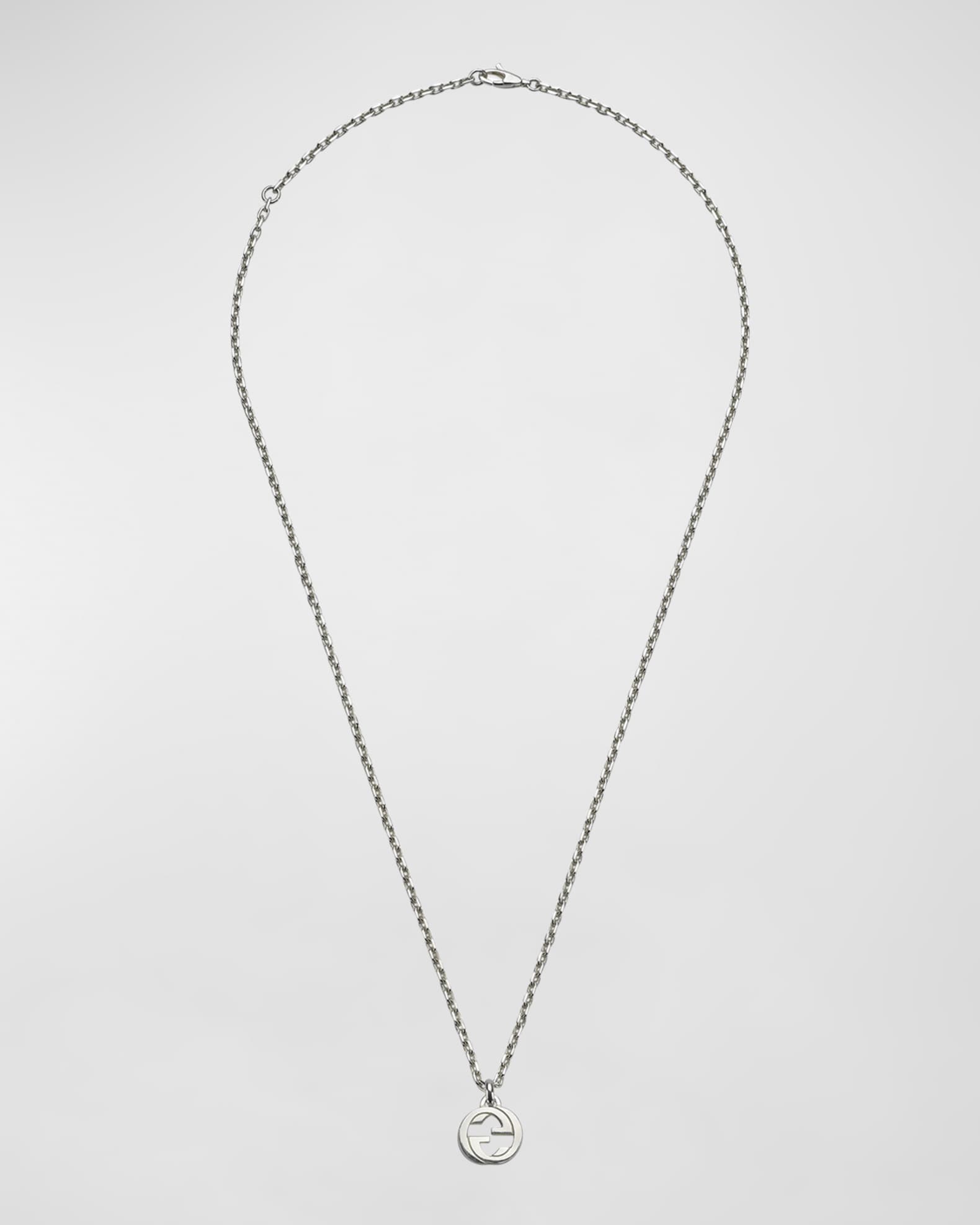 Gucci interlocking g pendant necklace hotsell