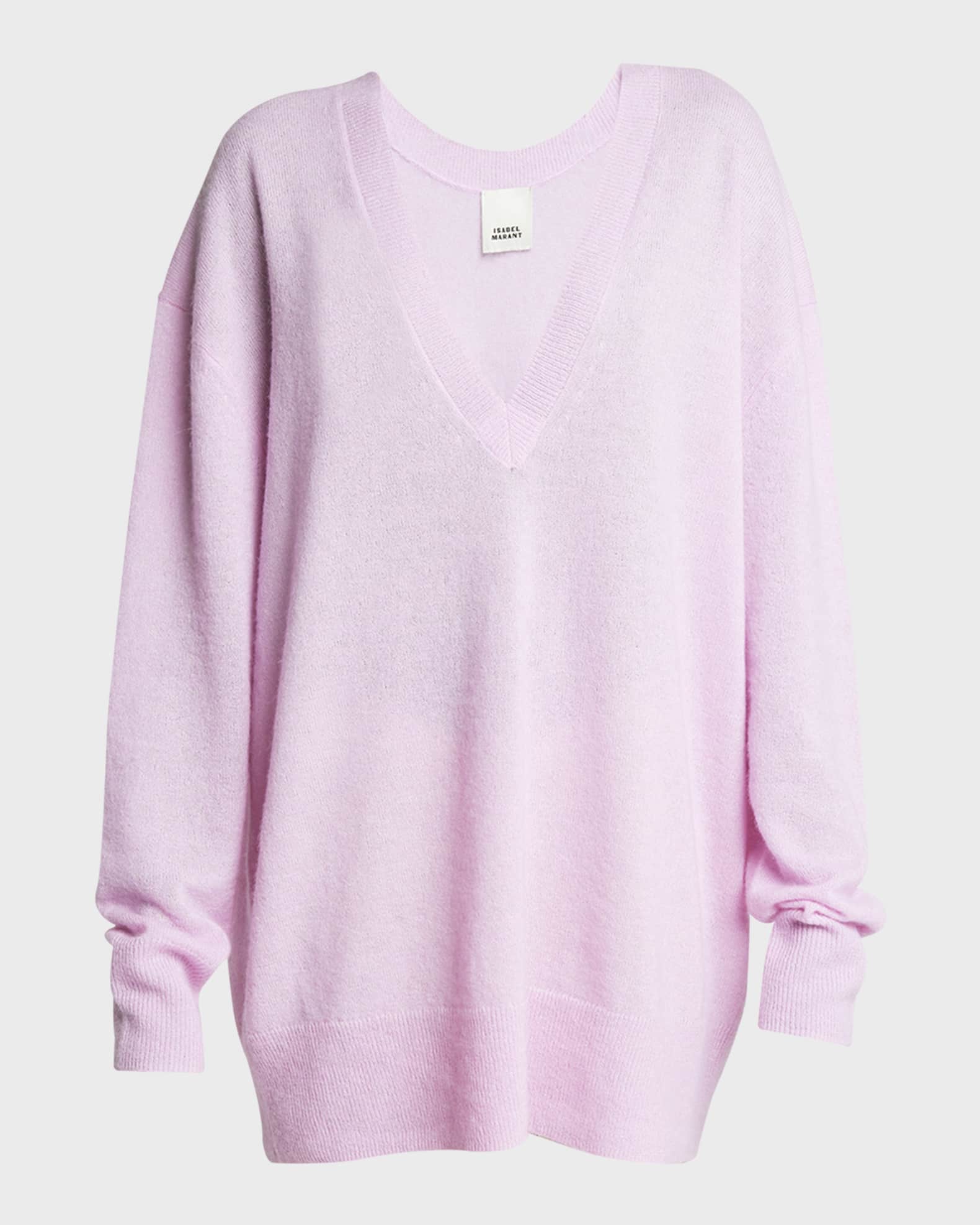 Larana Oversized Wool-Cashmere Sweater 1