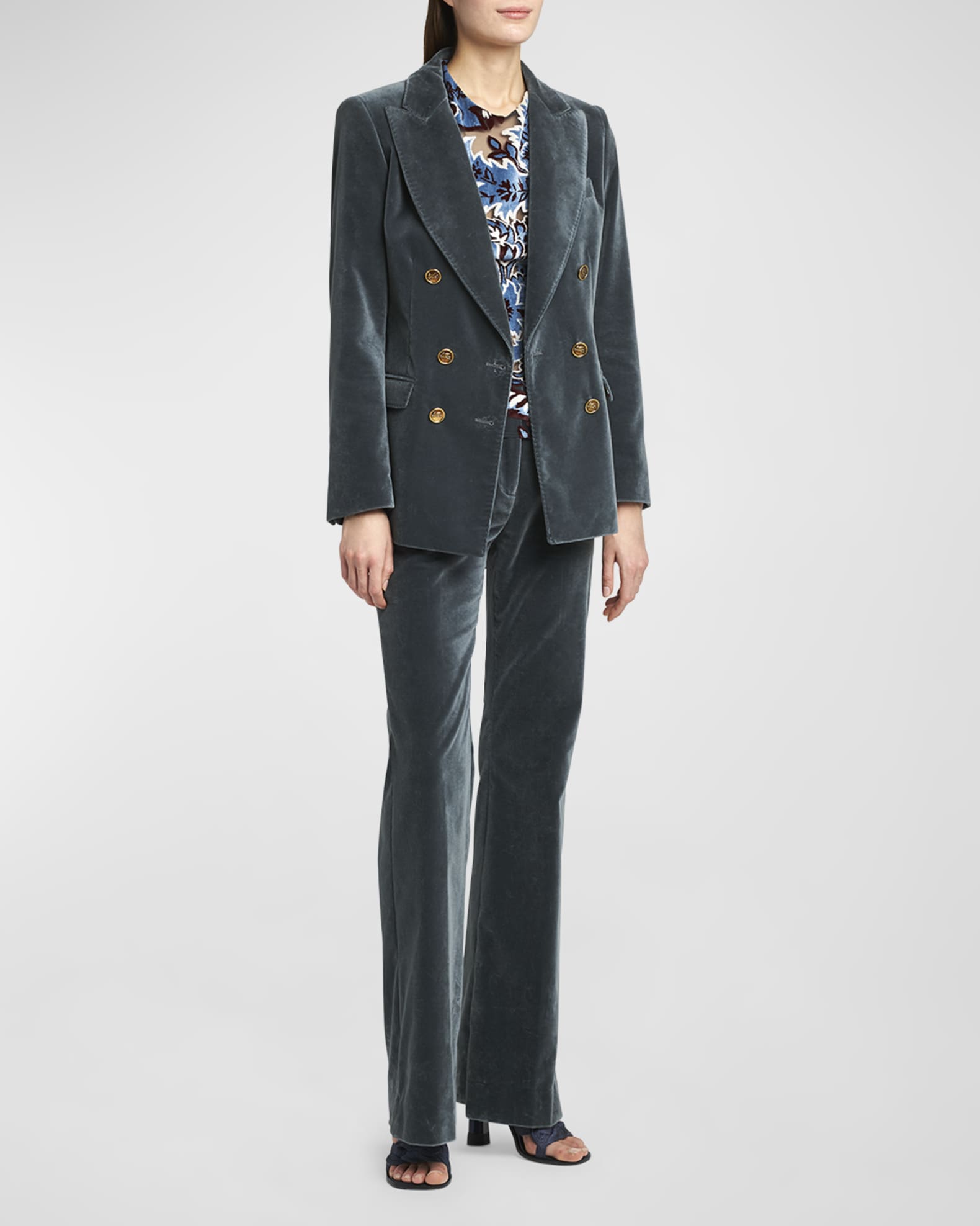 Etro velvet jacket sales