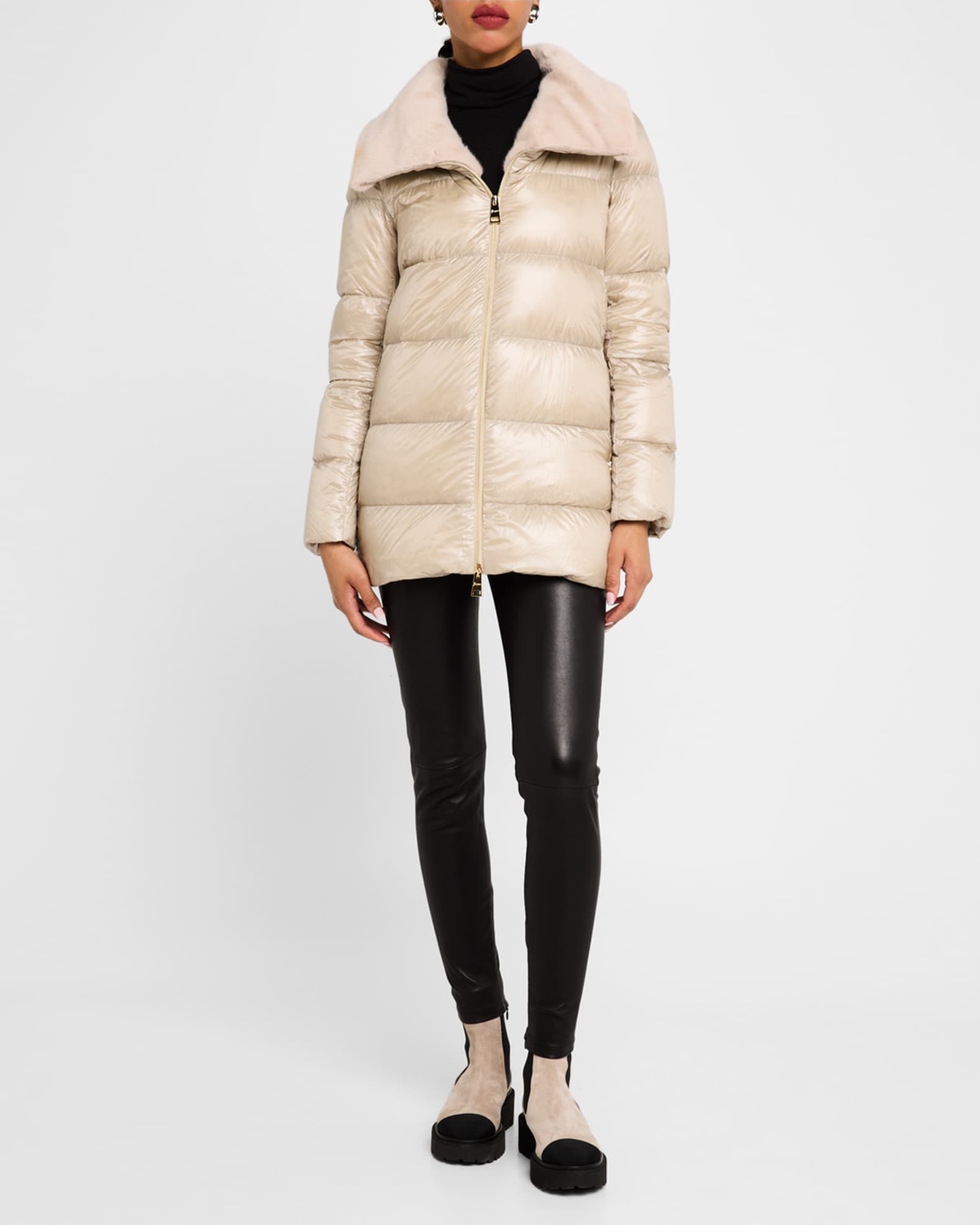 Herno lyndie lightweight recognized down coat