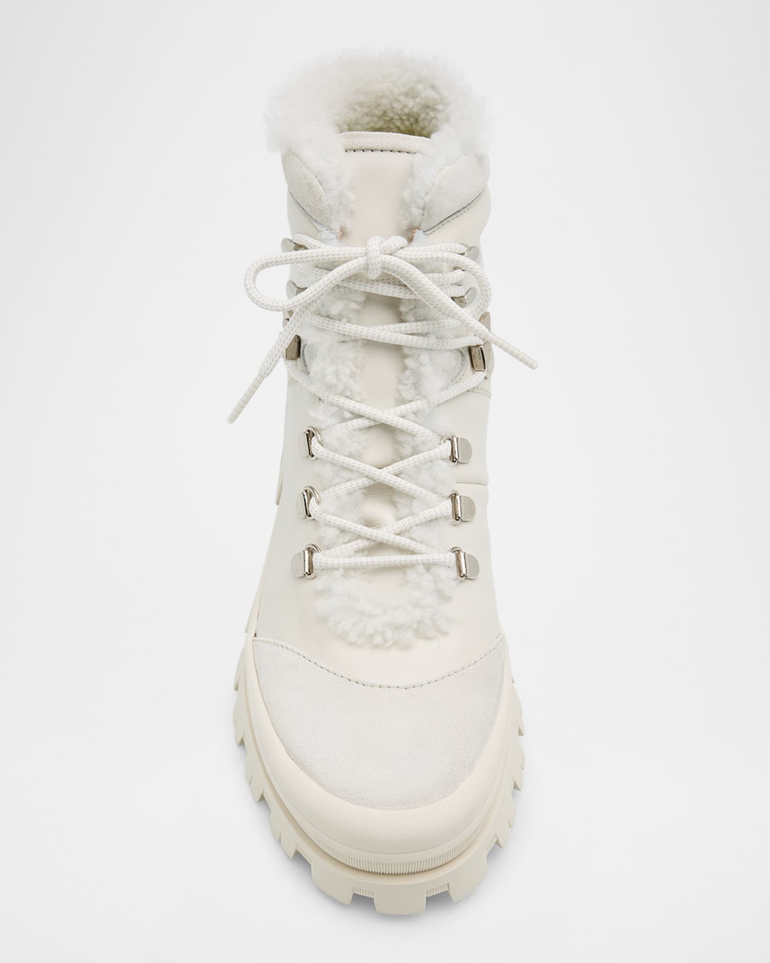 Sophia ster Wanderlust Leather Shearling Ranger Boots Neiman Marcus