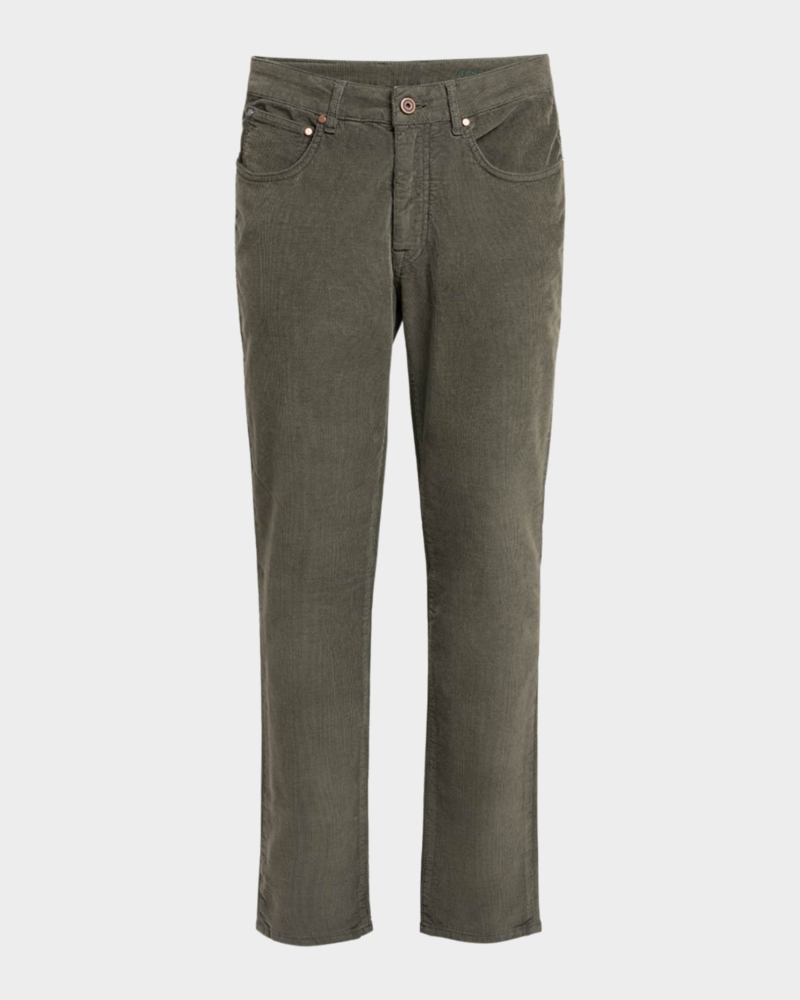 Men's Garment-Dyed Corduroy Pants 0
