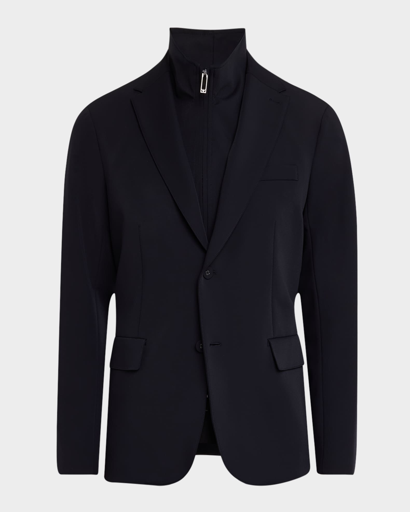 Men's Nylon Blazer with Removable Insert 0