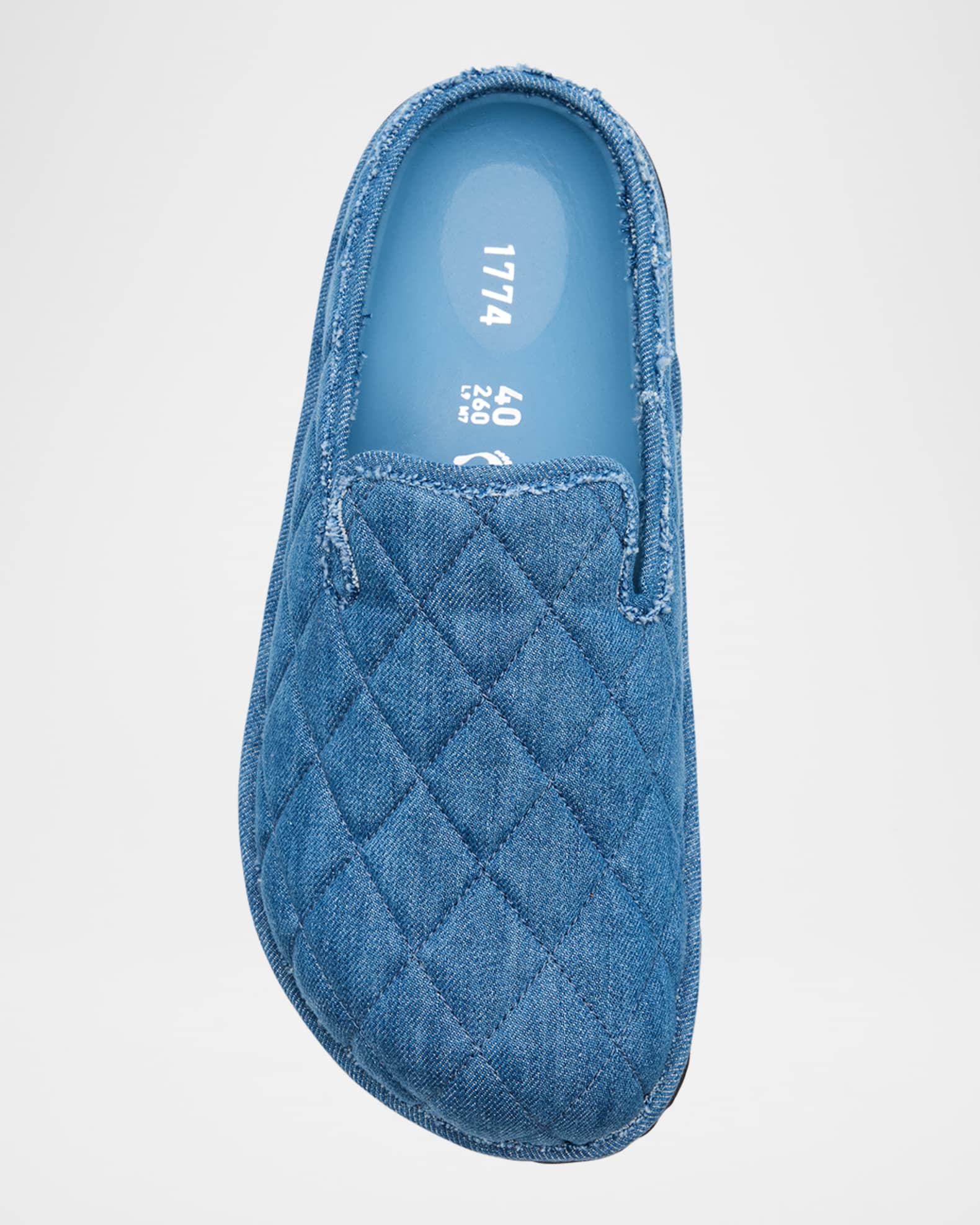 【Birkenstock 1774】 Eliscuデニム clogs 1774 Eliscu Denim Natural Leather-Felt | BIRKENSTOCK