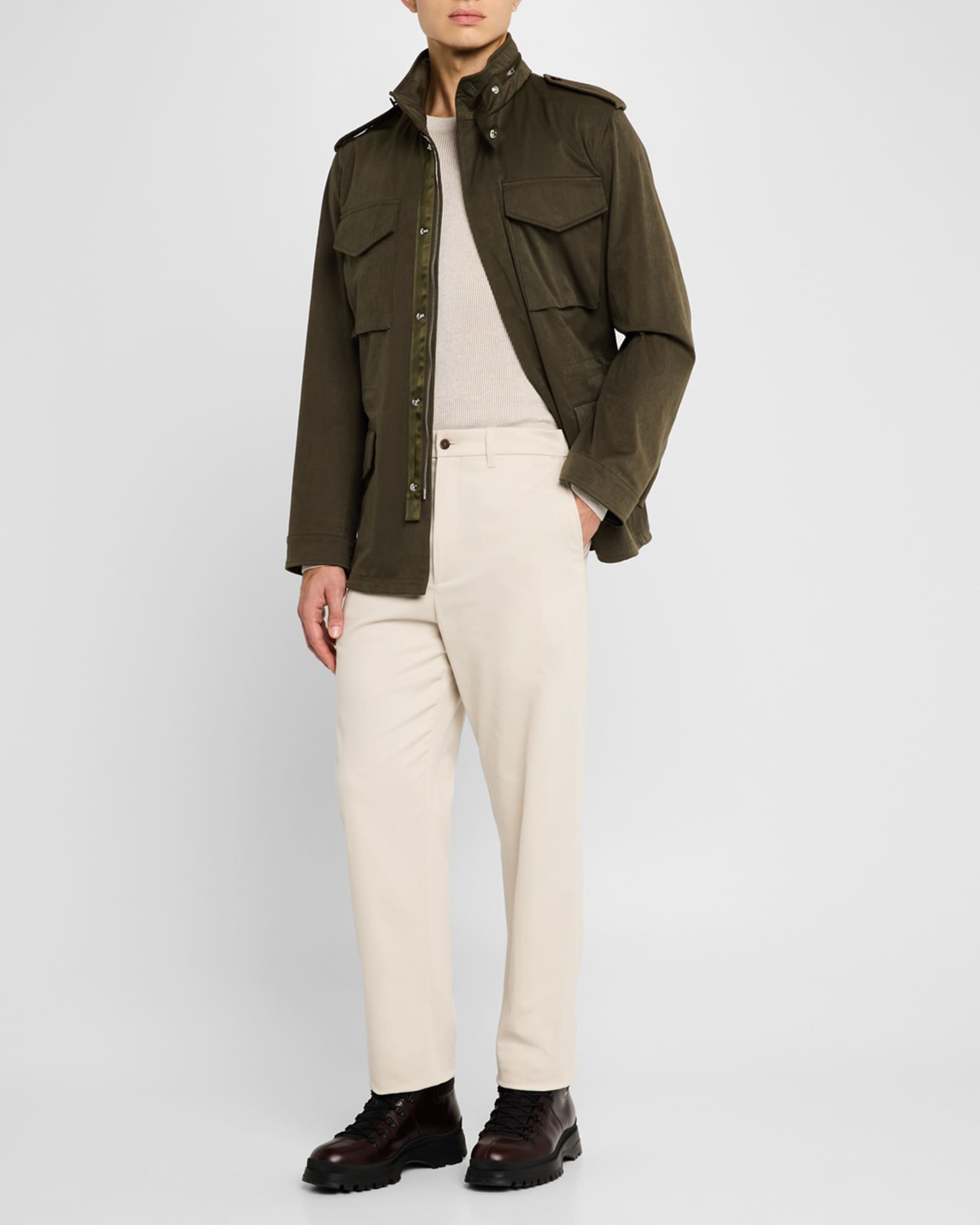 Men's Cotton Twill Chino Pants 1