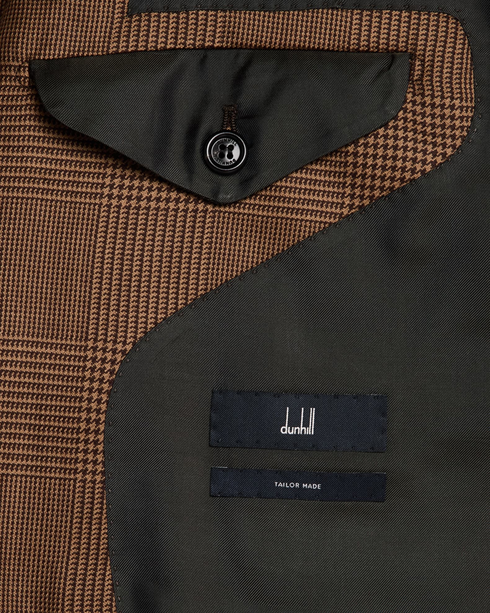 Men's Wool and Cashmere Glen Check Sport Coat