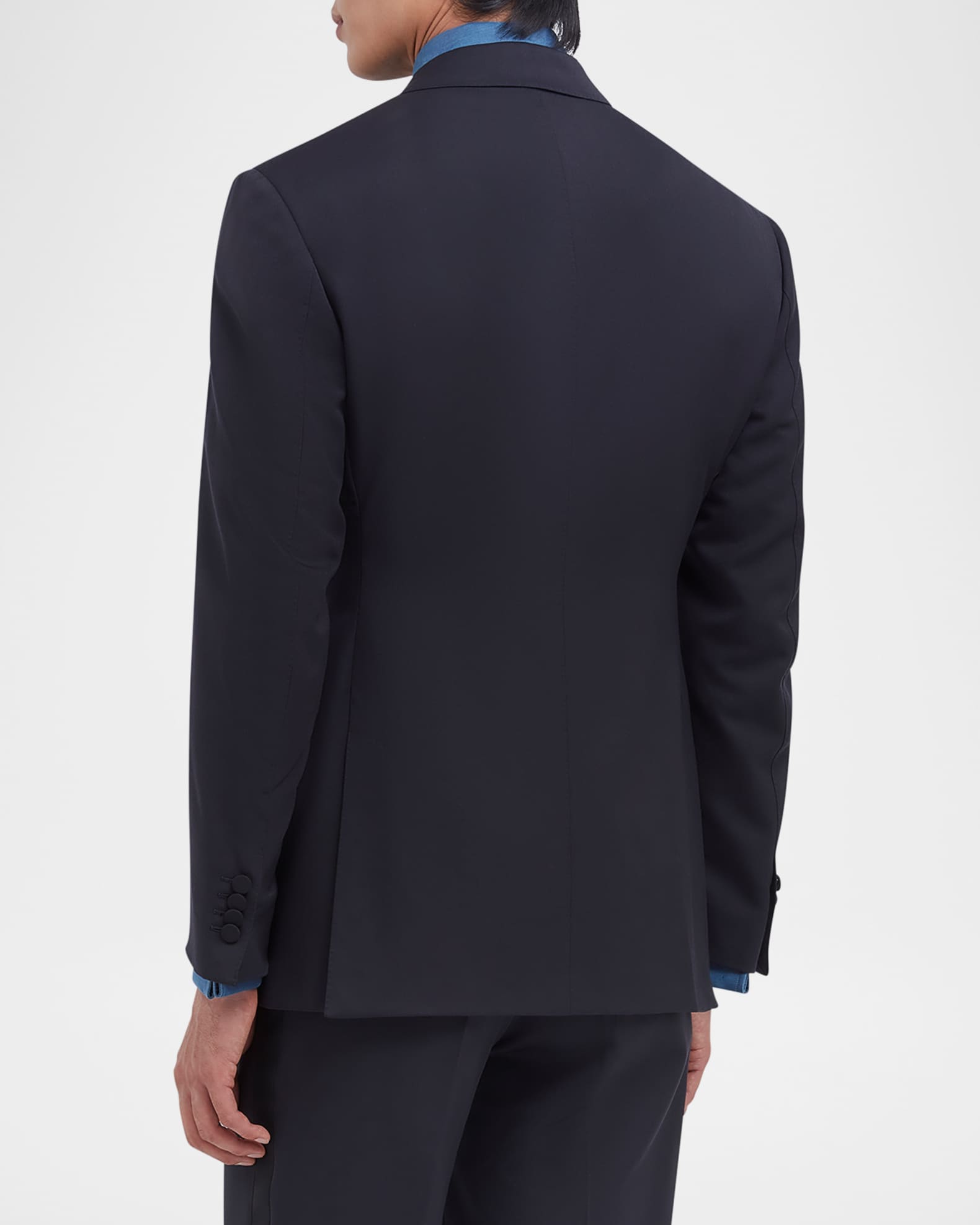 Men s Double Breasted Peak Lapel Dinner Jacket