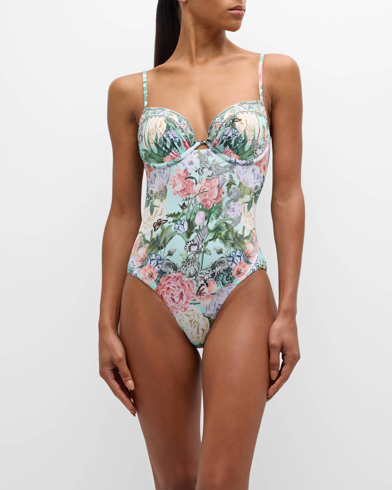 CONTINUOUS WIRE MOULDED BRA PETAL PROMISE LAND