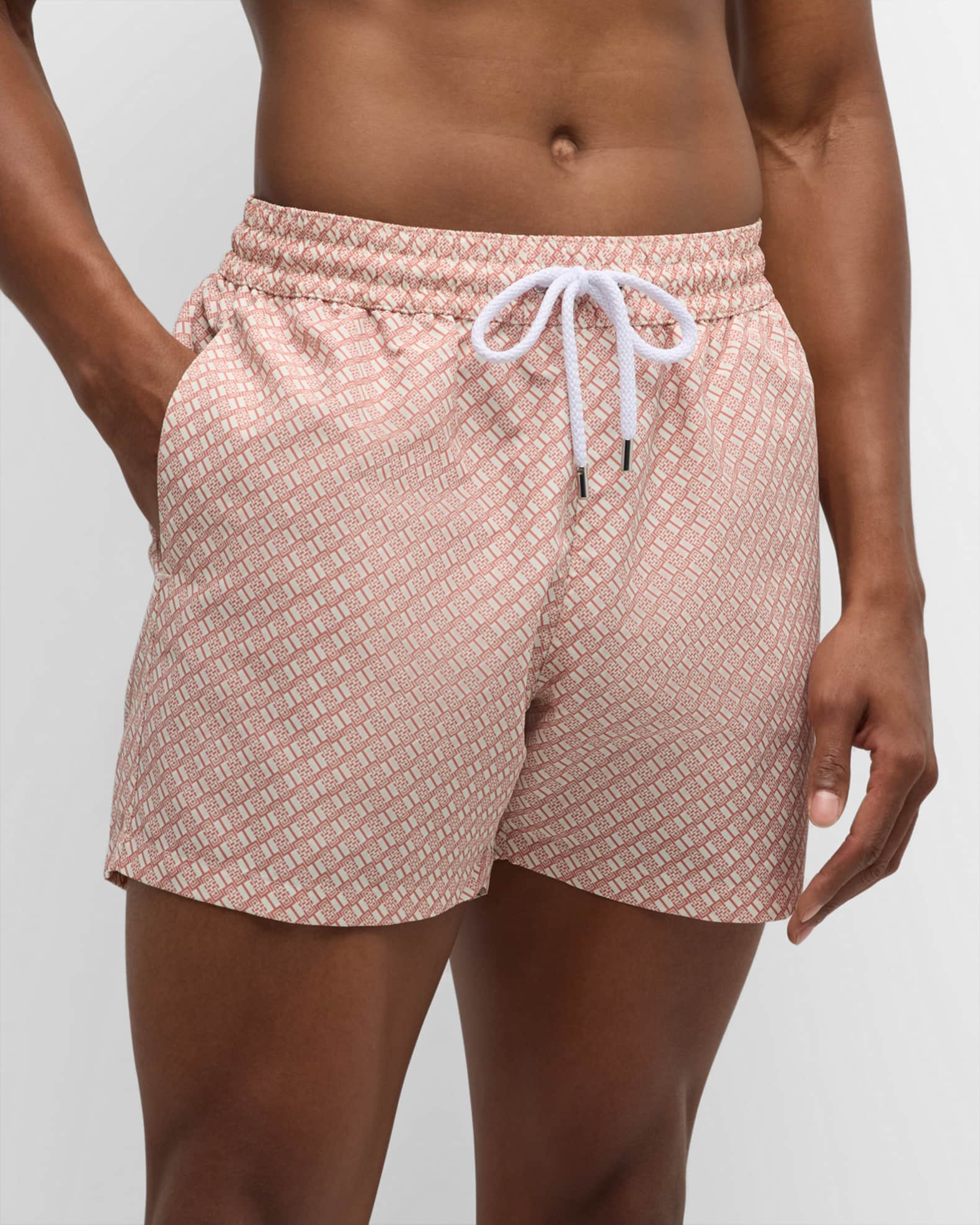 Men s Angra Twill Print Swim Shorts