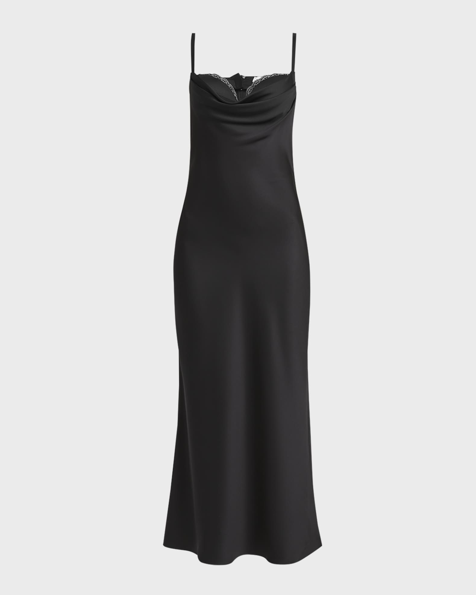 Alexander McQueen Draped Bustier Sleeveless Silk Midi Evening Dress ...