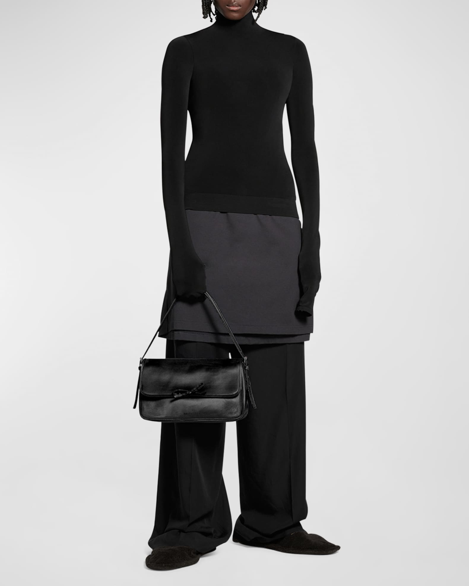 Balenciaga satin bag clearance