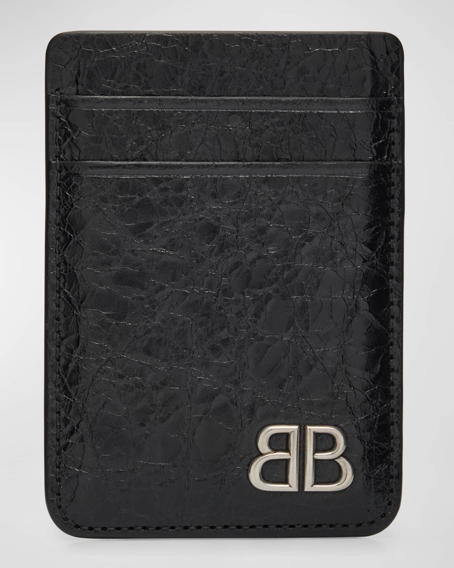Men's Monaco Lambskin Magnet Card Holder 0