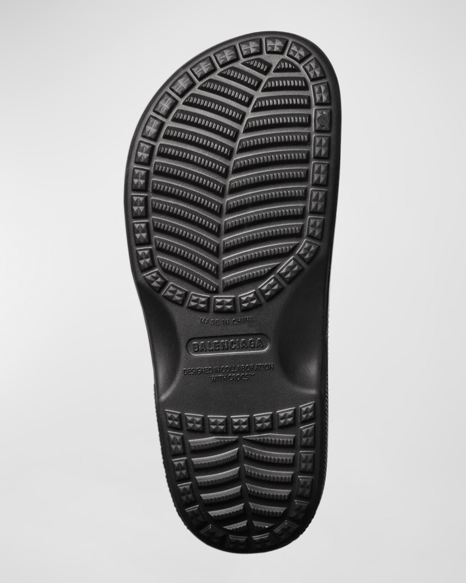 Balenciaga x Crocs Men's Rubber Slide Sandals | Neiman Marcus