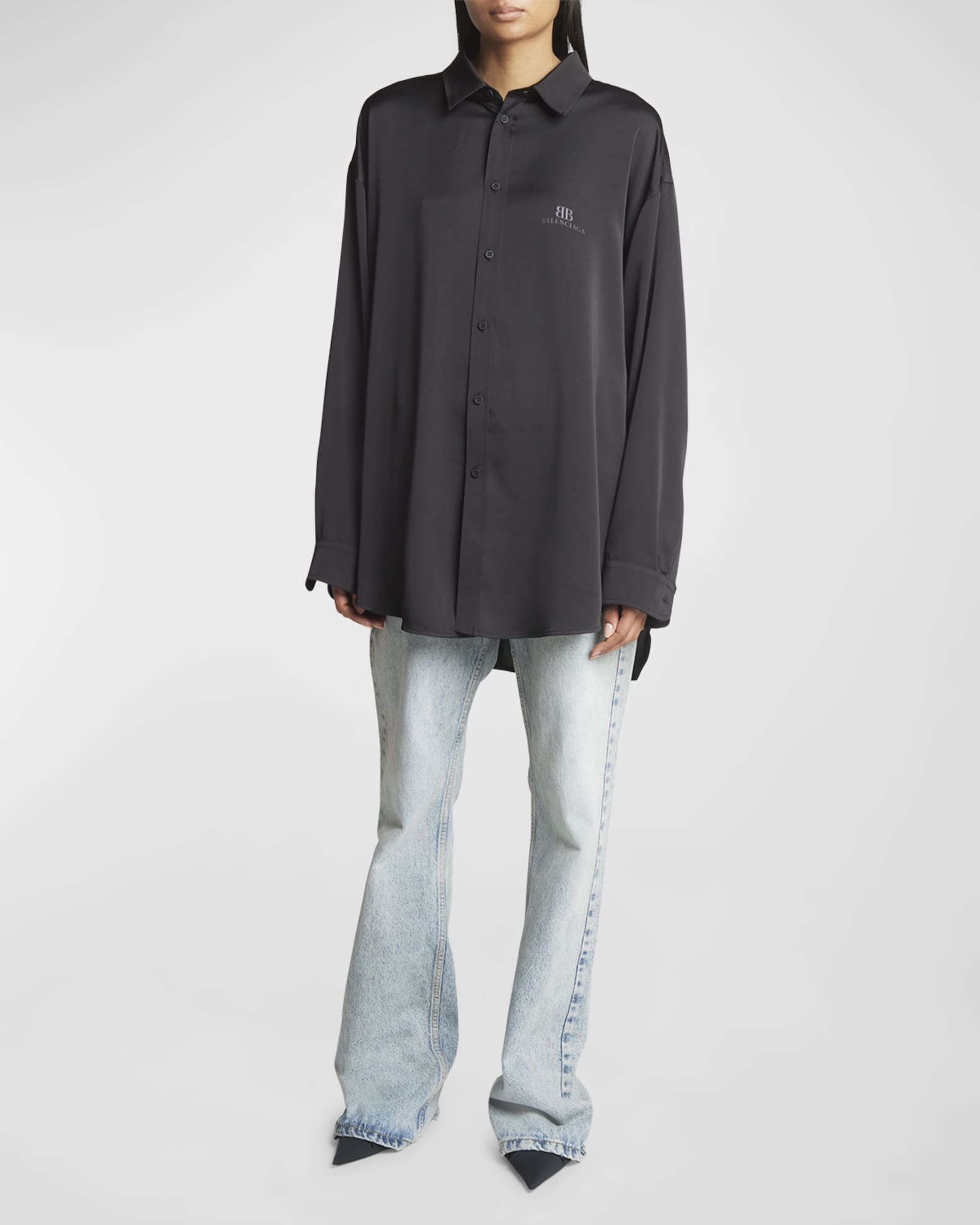 BB Classic Balenciaga Fluid Blouse 1