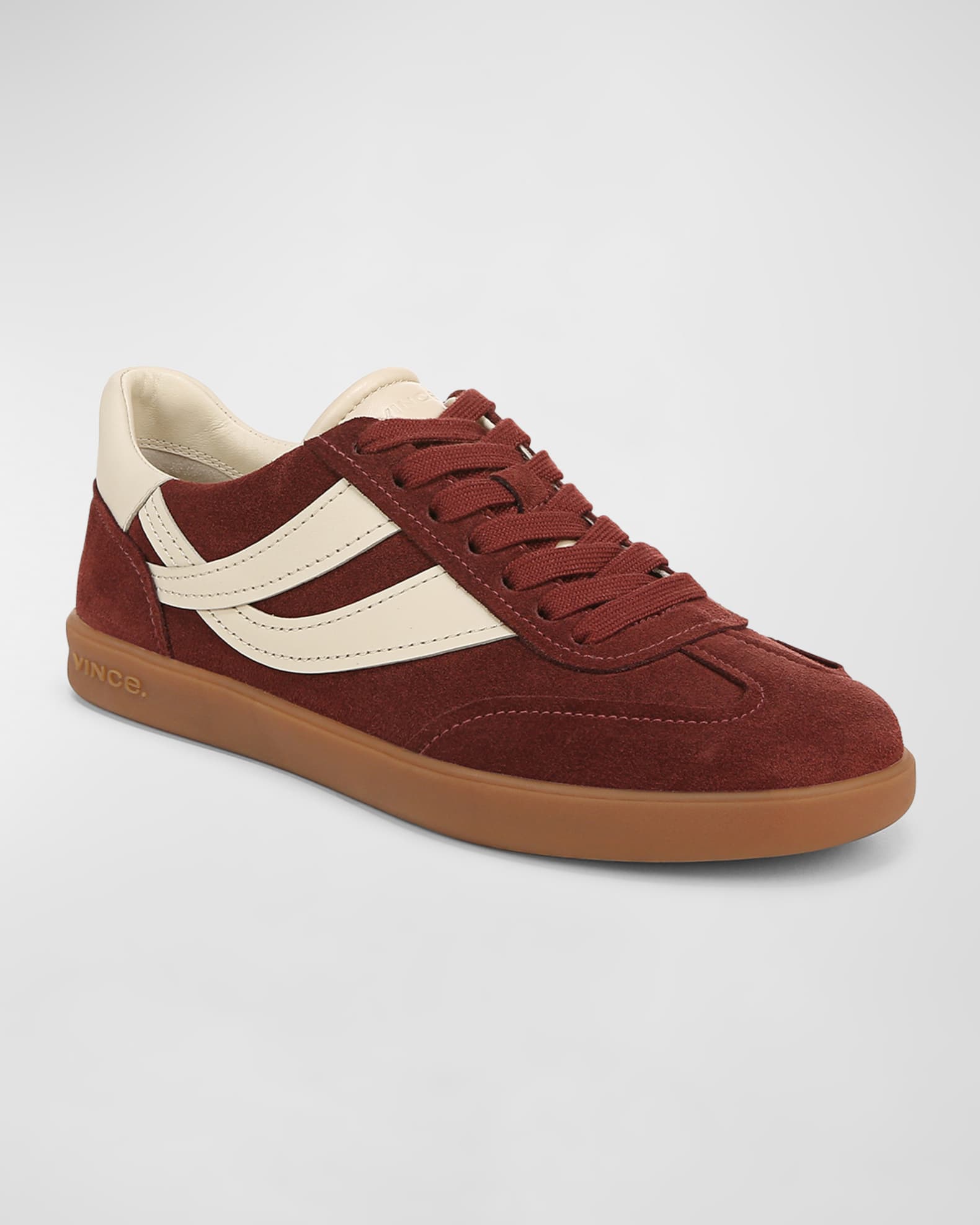 Oasis Mixed Leather Retro Sneakers 1