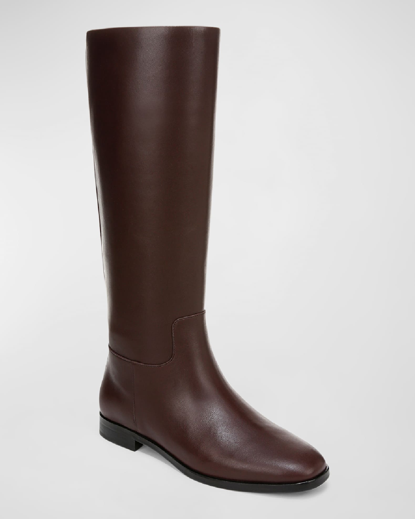 Knee High Calf Leather Boots
