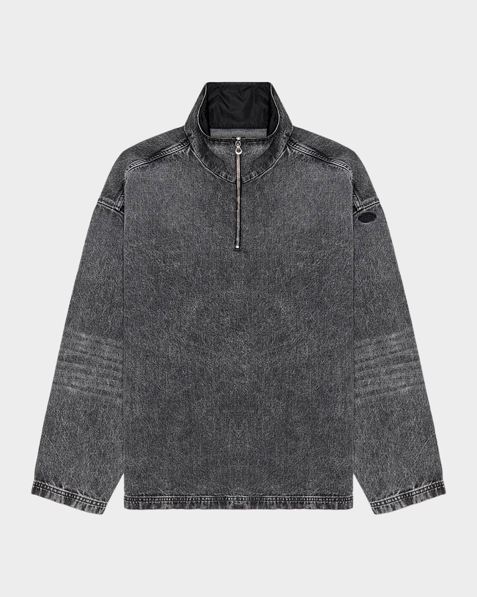 Diesel Men's D-Flow Quarter-Zip Sweatshirt | Neiman Marcus