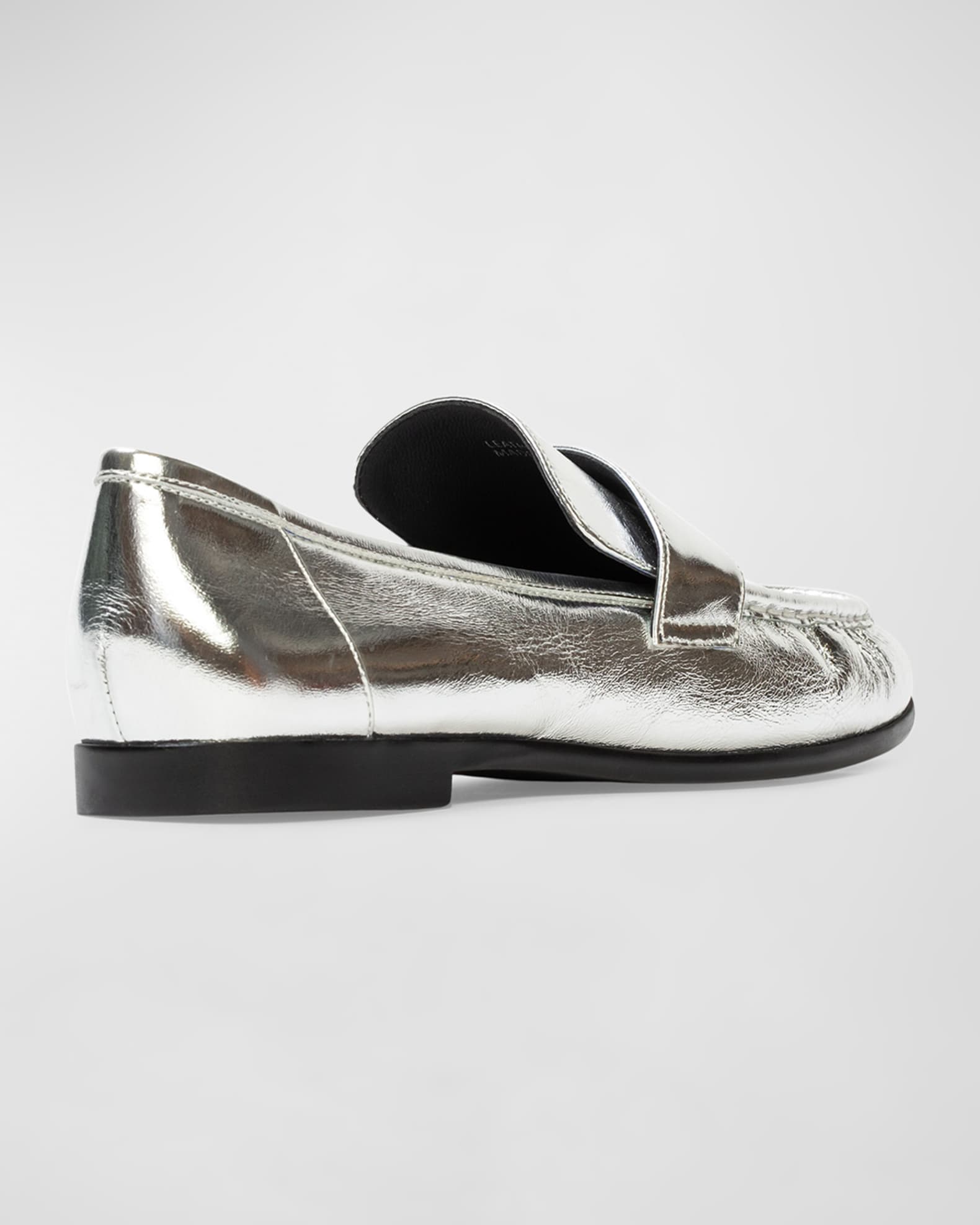 Arrow Metallic Slip On Loafers