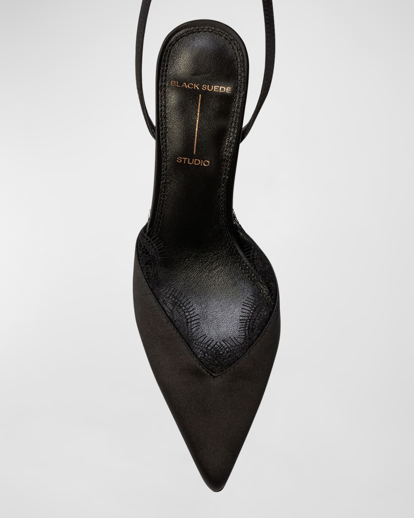 Erozee Pumps with Ankle Strap Black
