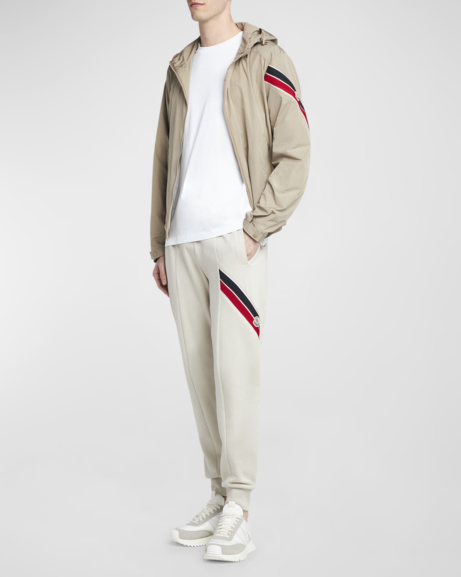 Moncler Men's Claut Hooded Jacket | Neiman Marcus