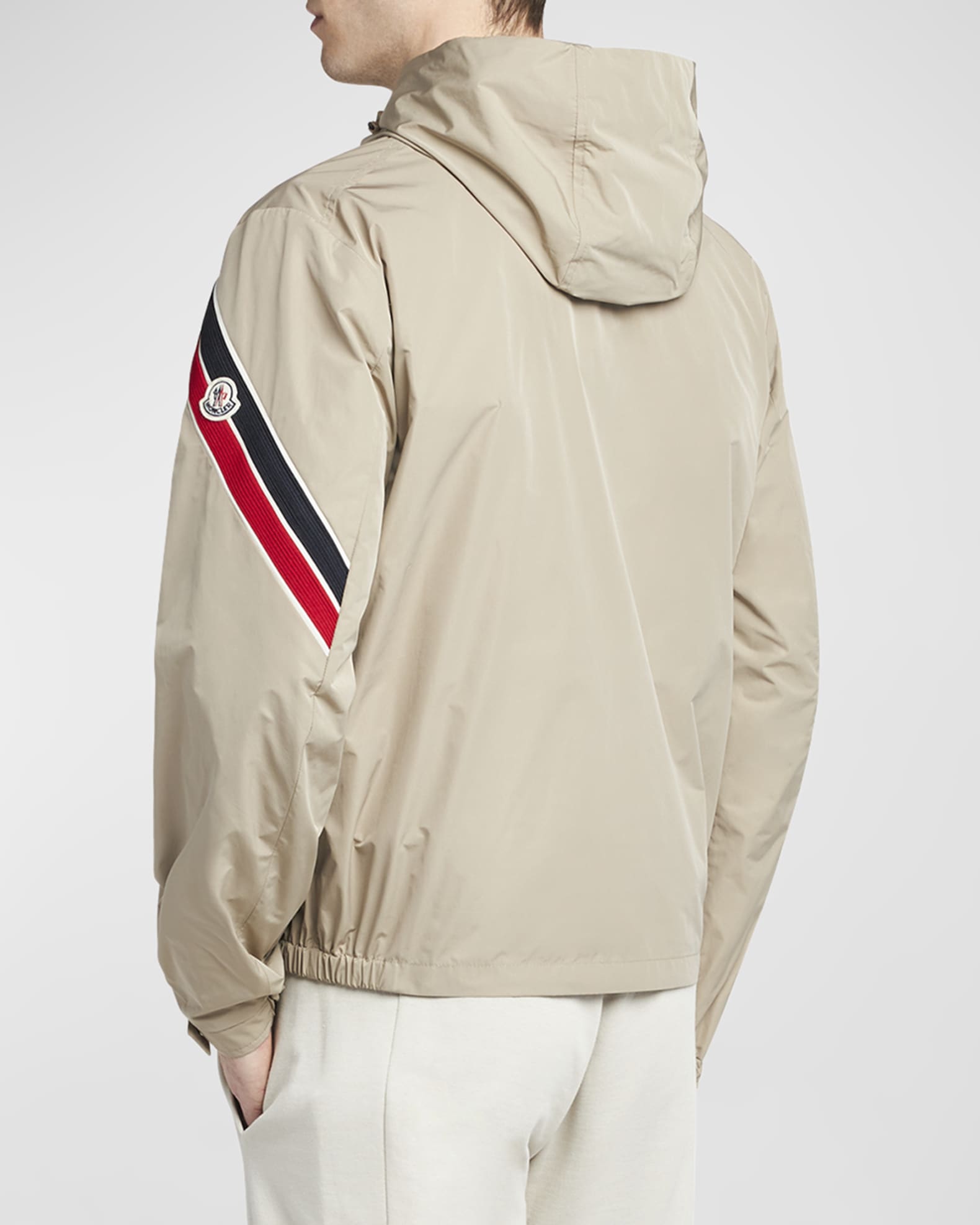 Moncler Men's Claut Hooded Jacket | Neiman Marcus